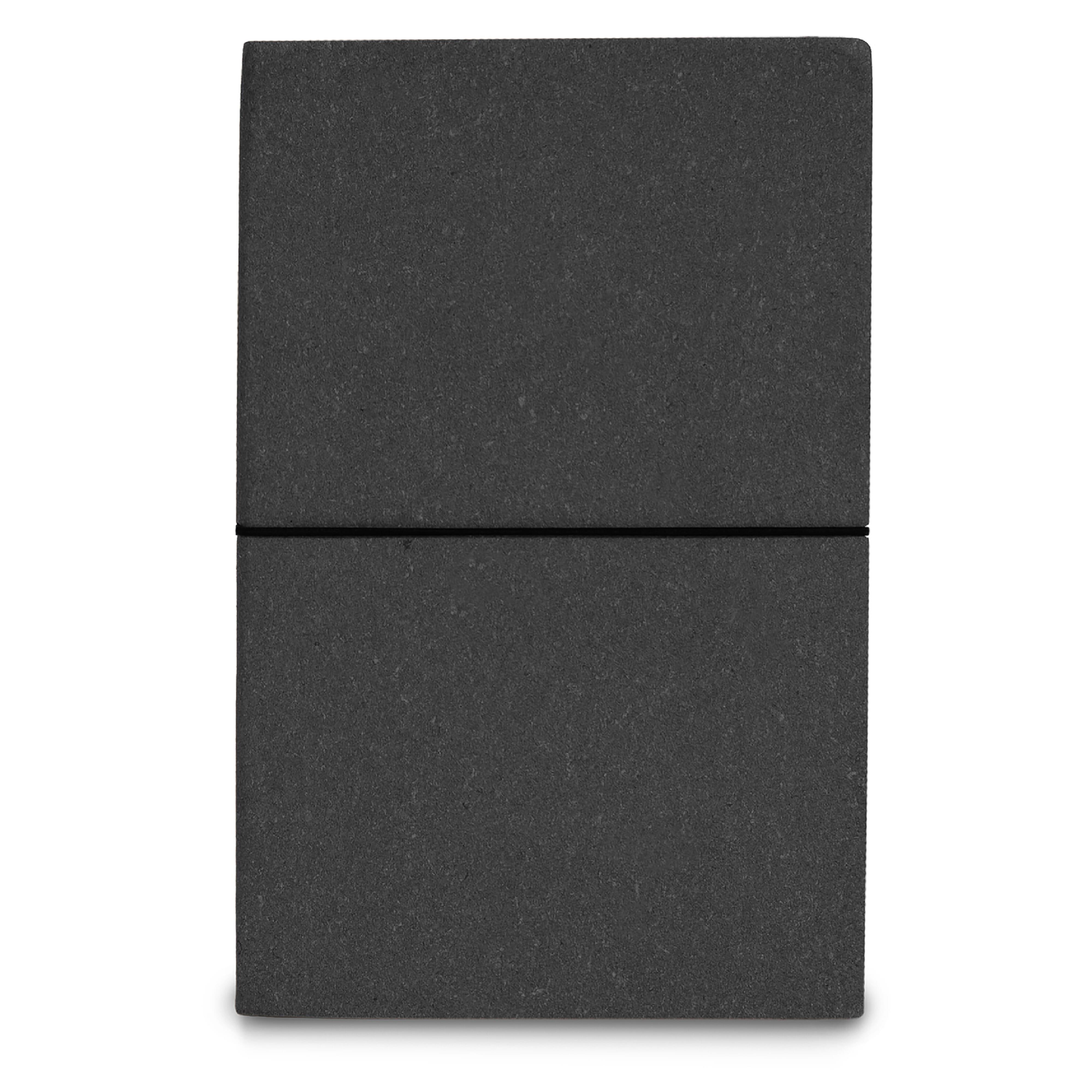 Notizbuch mit Einband aus recycelten Leder Din A5