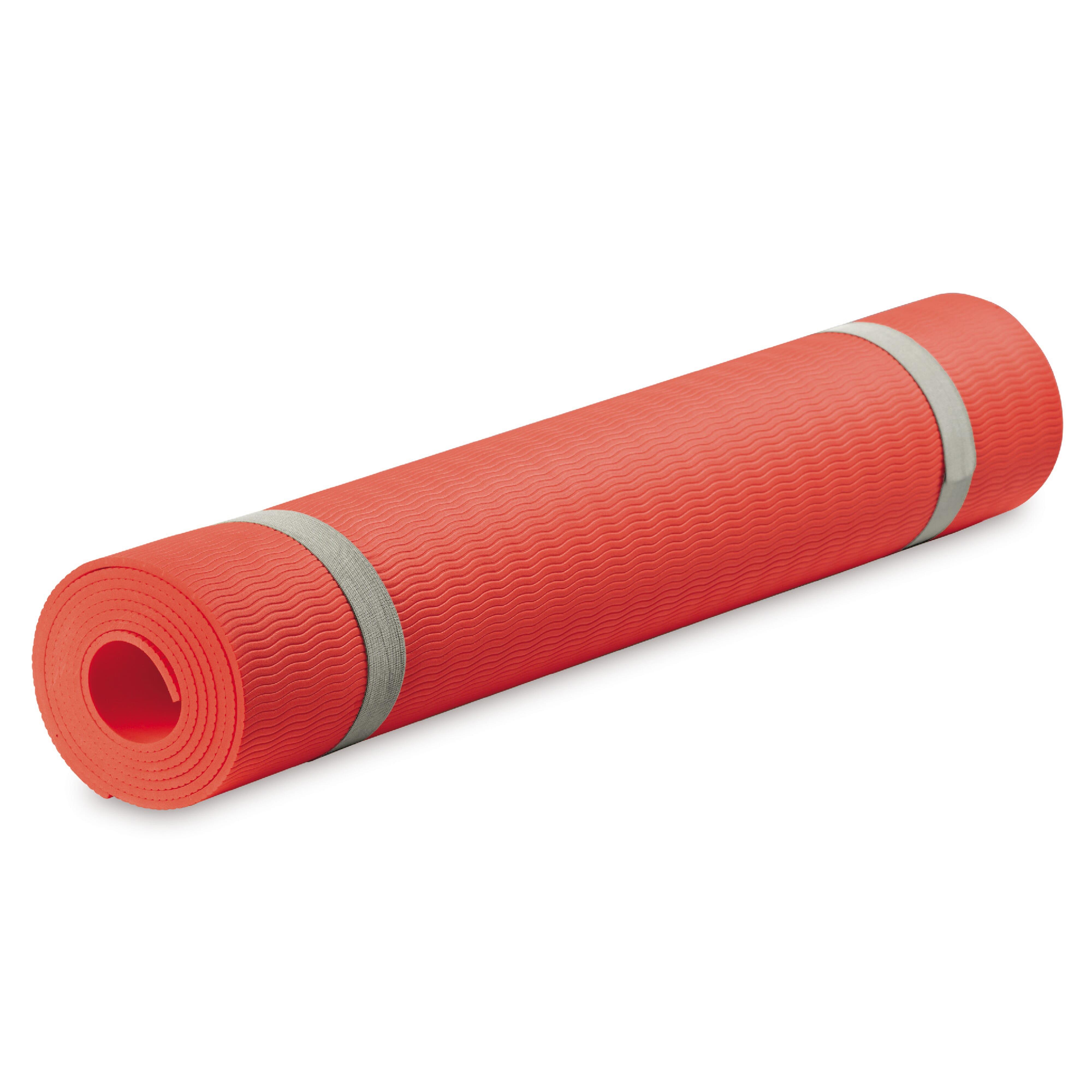 Fitness-Yogamatte mit Trageriemen