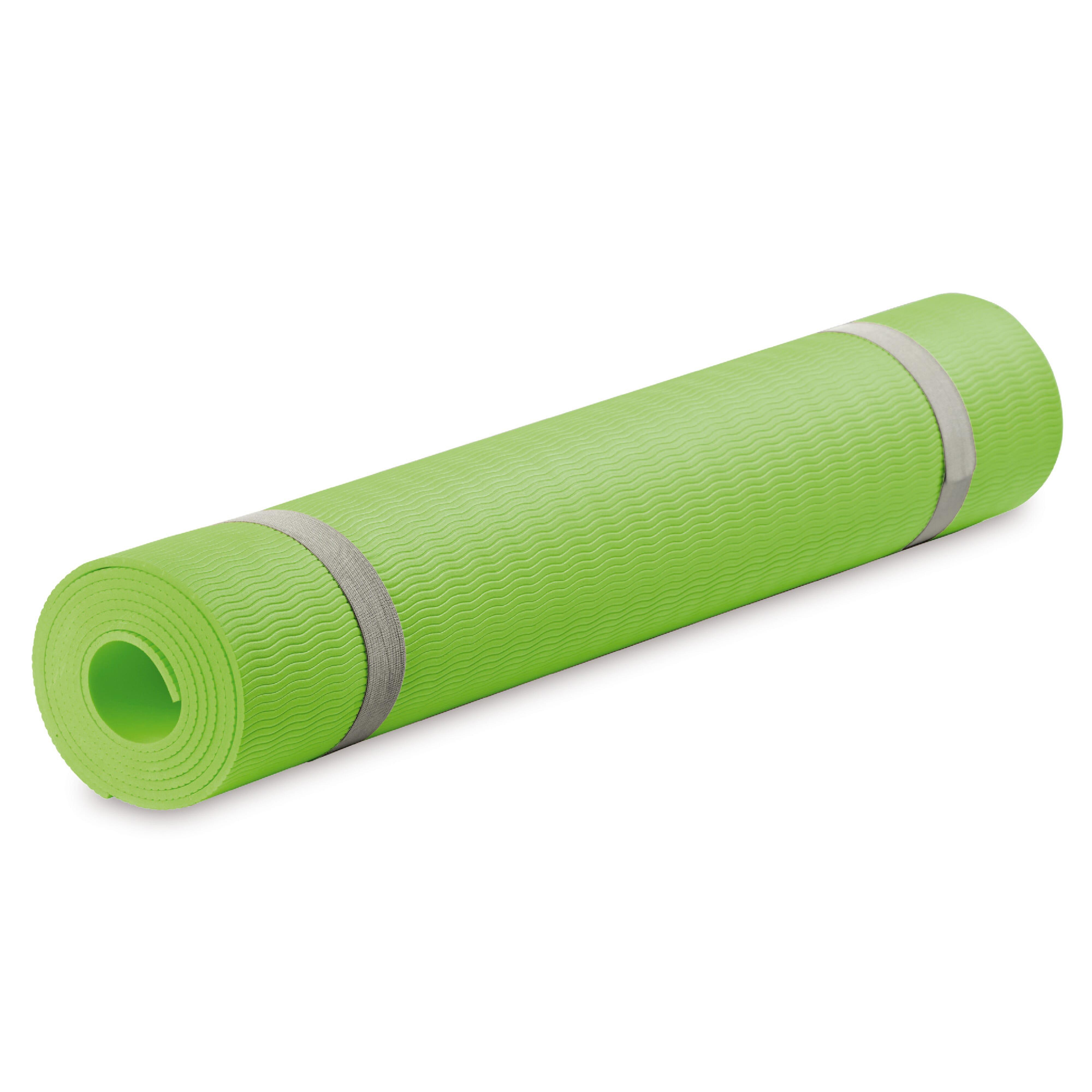 Fitness-Yogamatte mit Trageriemen