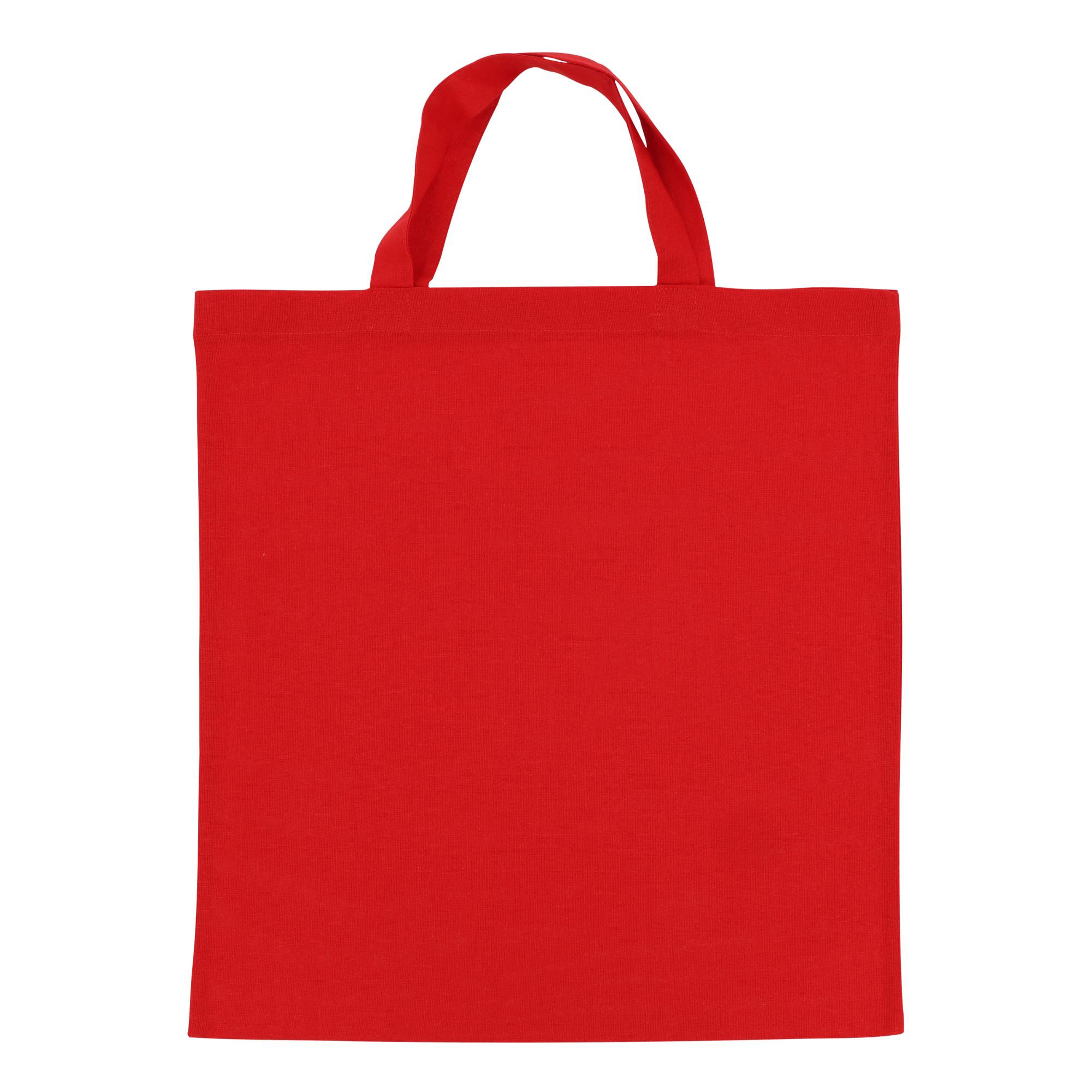 Einkaufstasche OEKO-TEX® 140g/m² 38x42 cm kurze Henkel