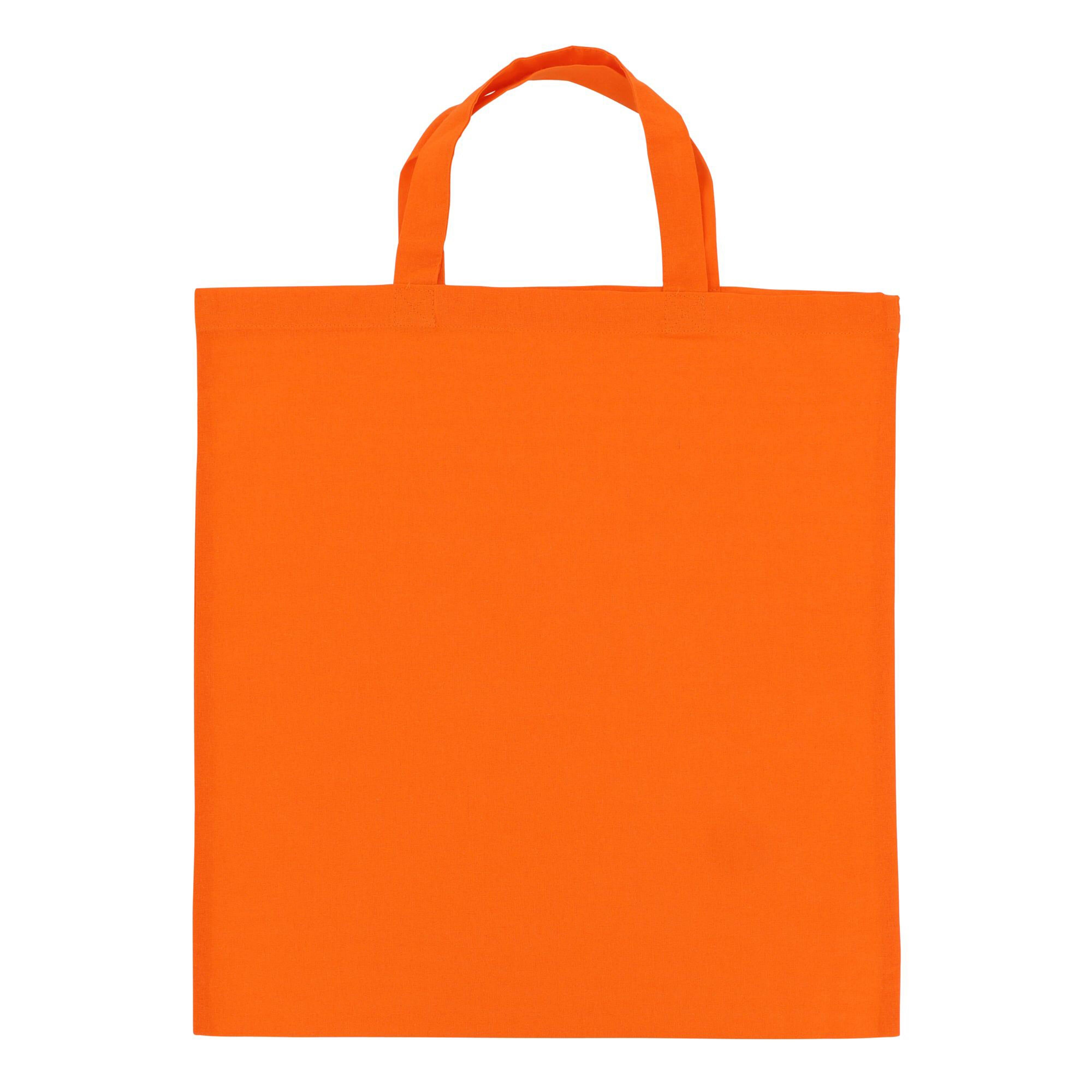 Einkaufstasche OEKO-TEX® 140g/m² 38x42 cm kurze Henkel