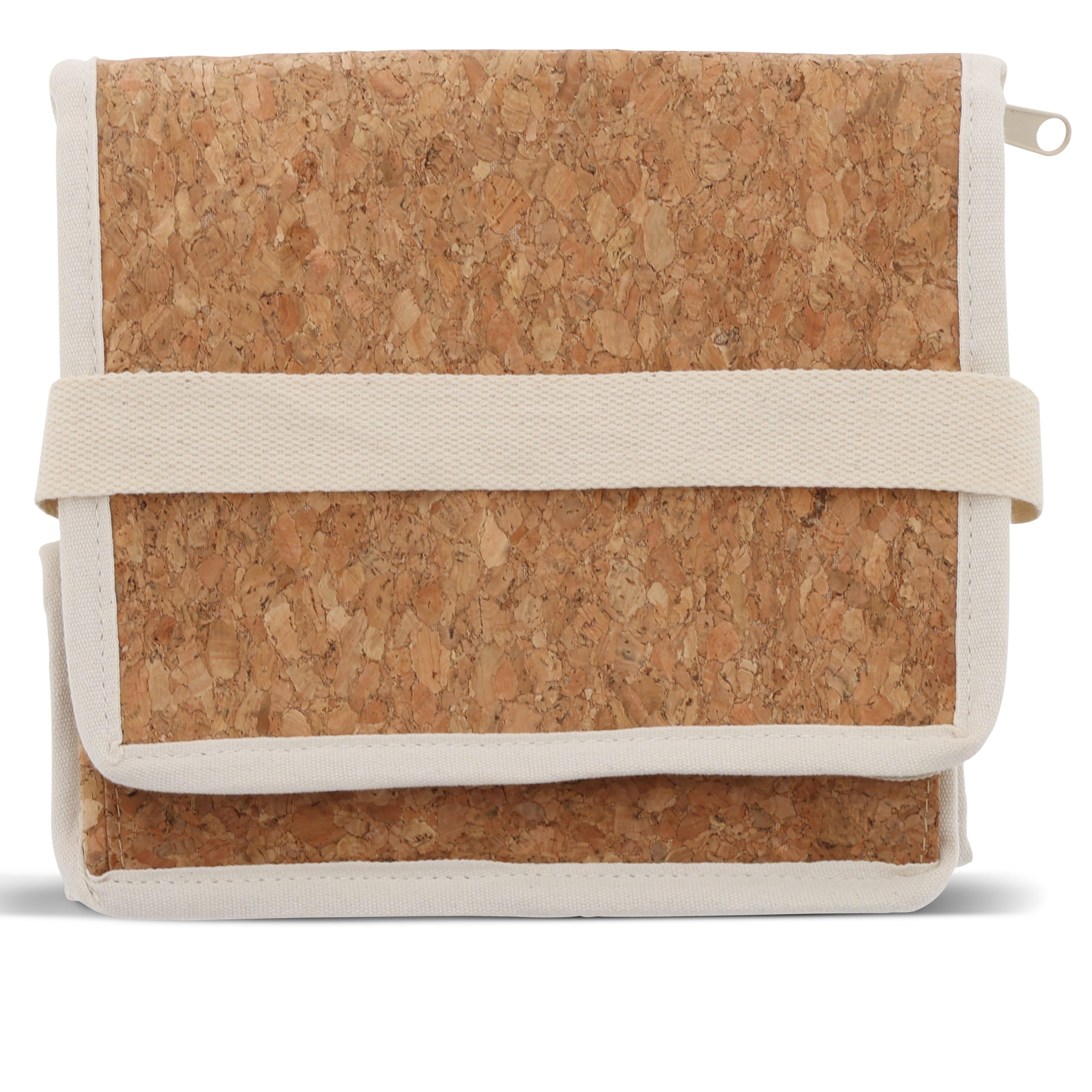 Kühltasche mit Korkelementen 22x18x18cm