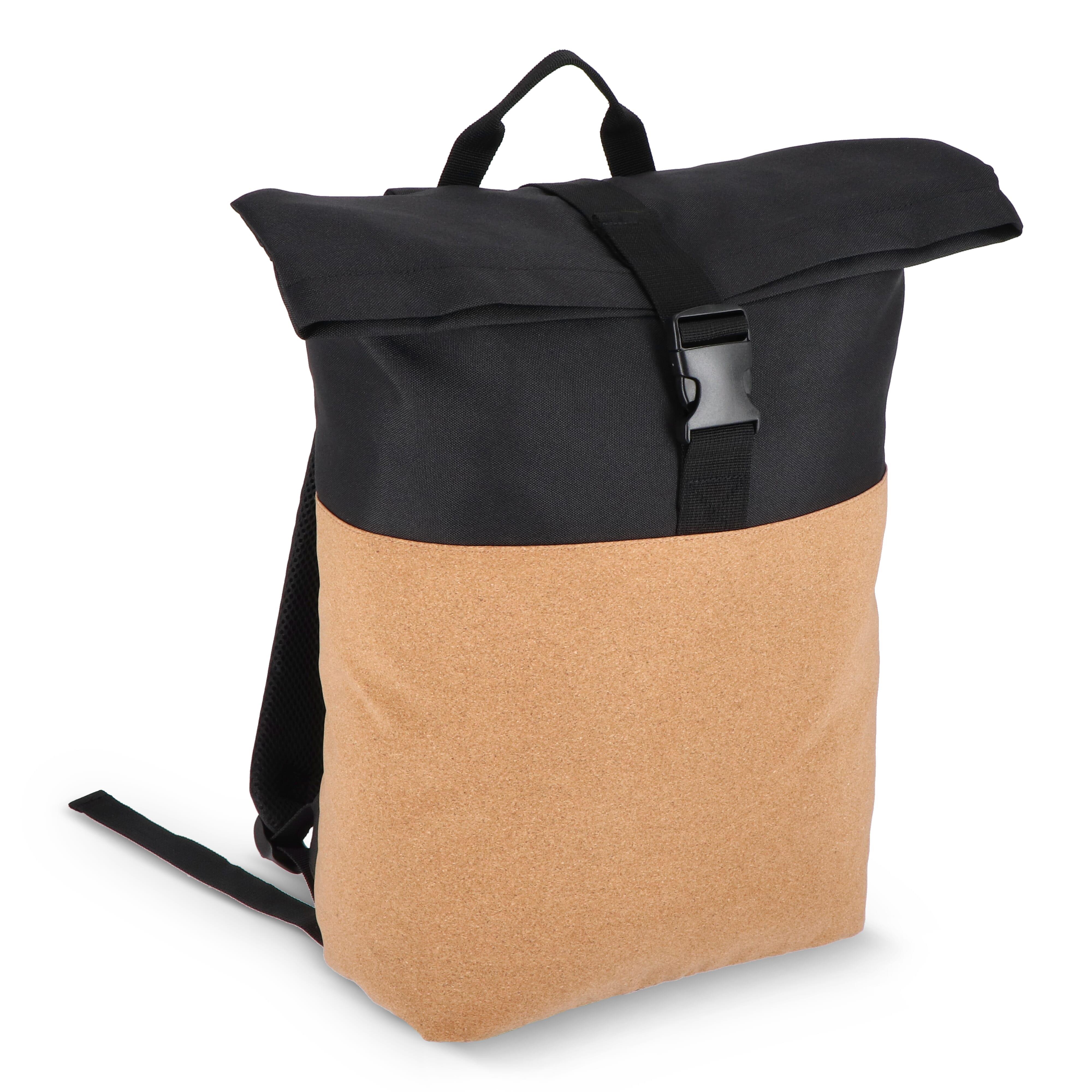 Rolltop-Rucksack Kork & R-PET 18L