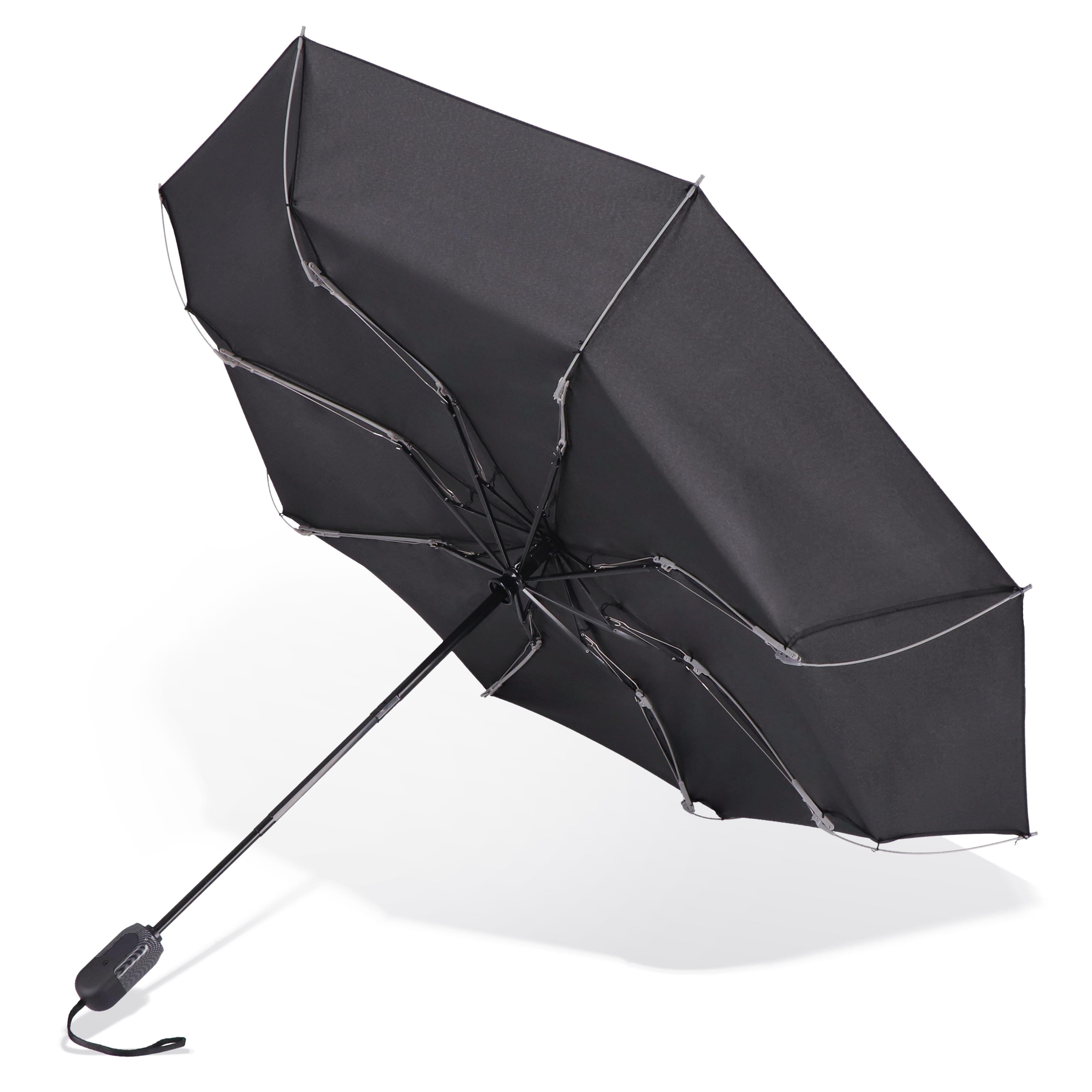 Luxuriöser 23” Wende-Regenschirm mit automatischer Öffnung und Schließung