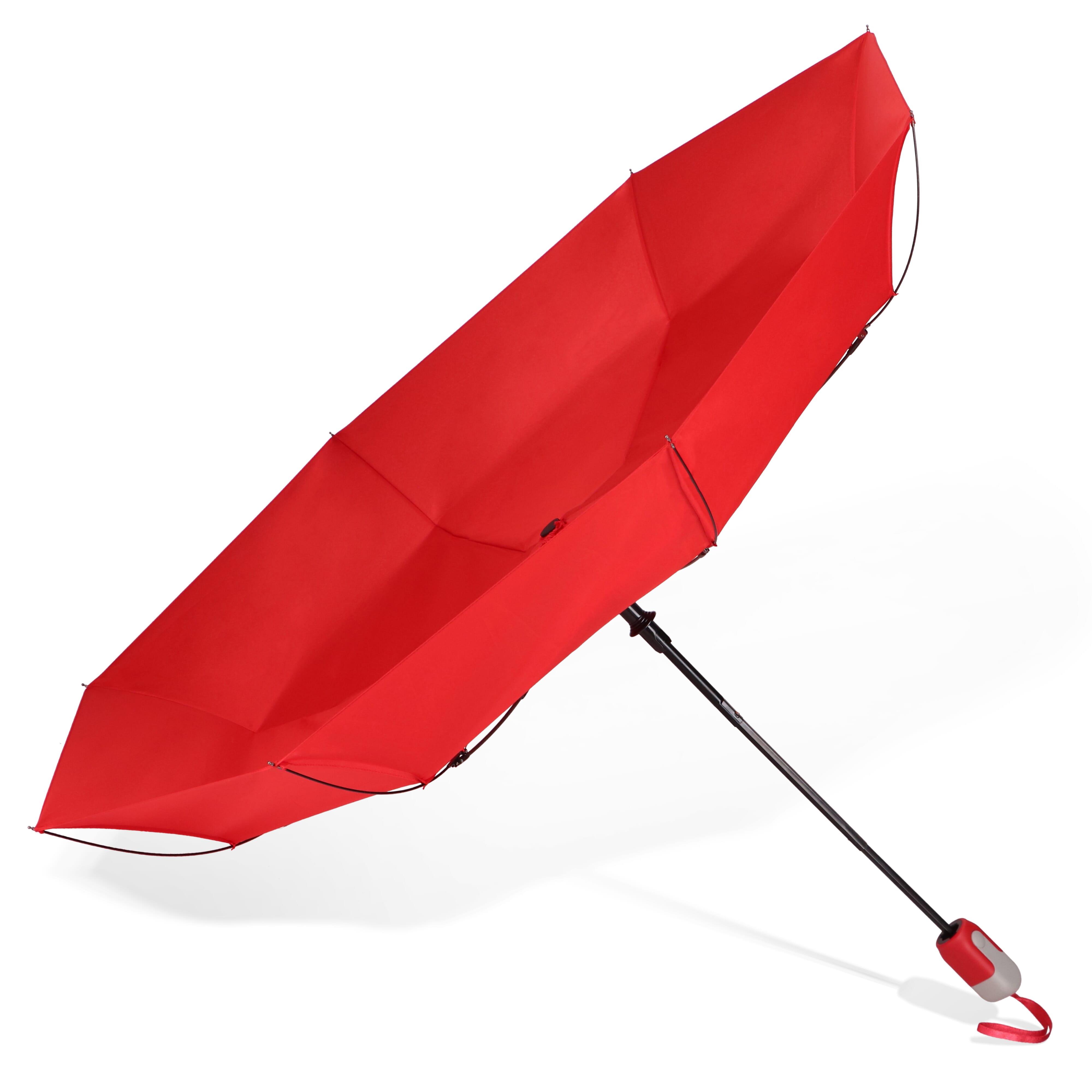 Zusammenfaltbarer 22” Regenschirm mit automatischer Öffnung