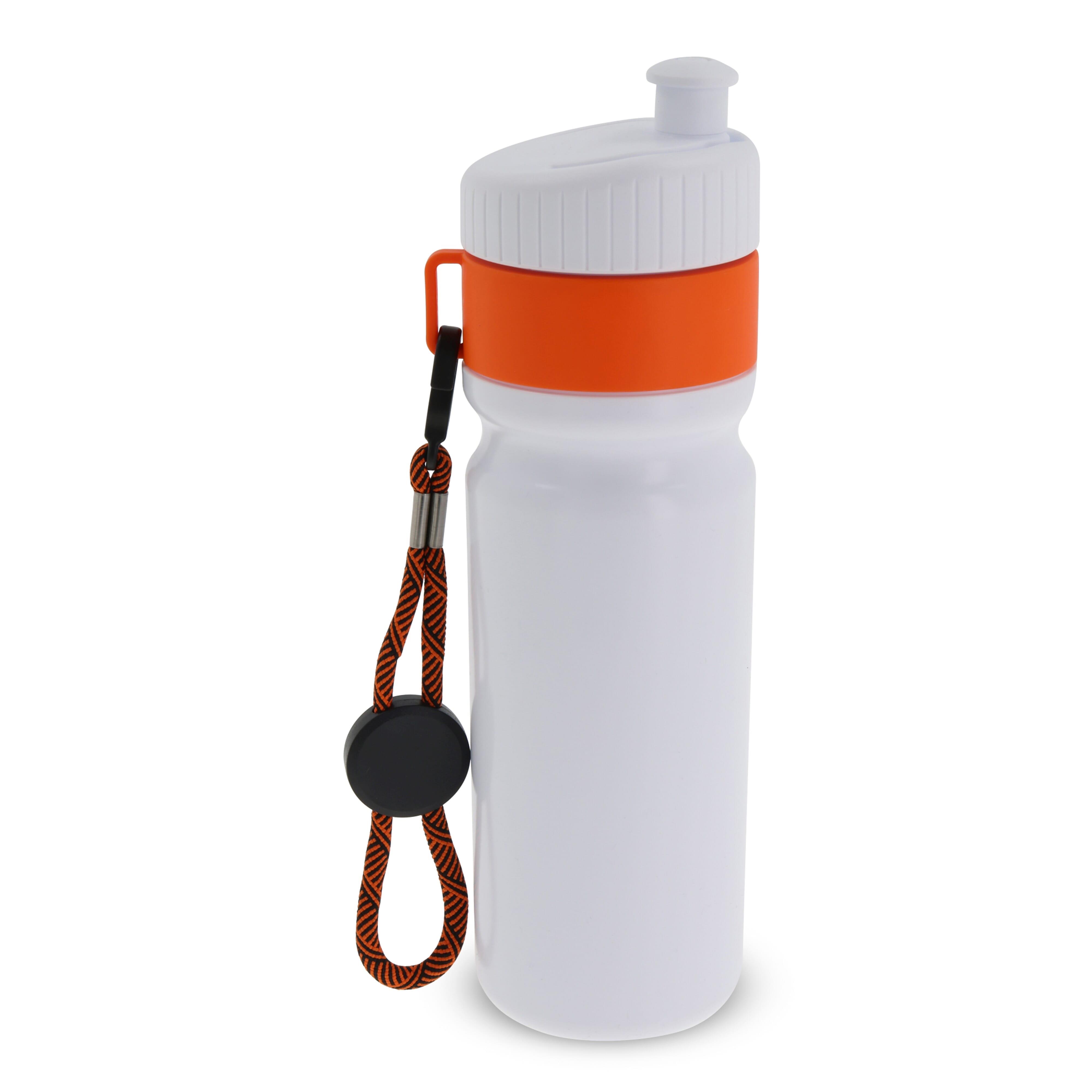 Sportflasche mit Rand und Kordel 750ml