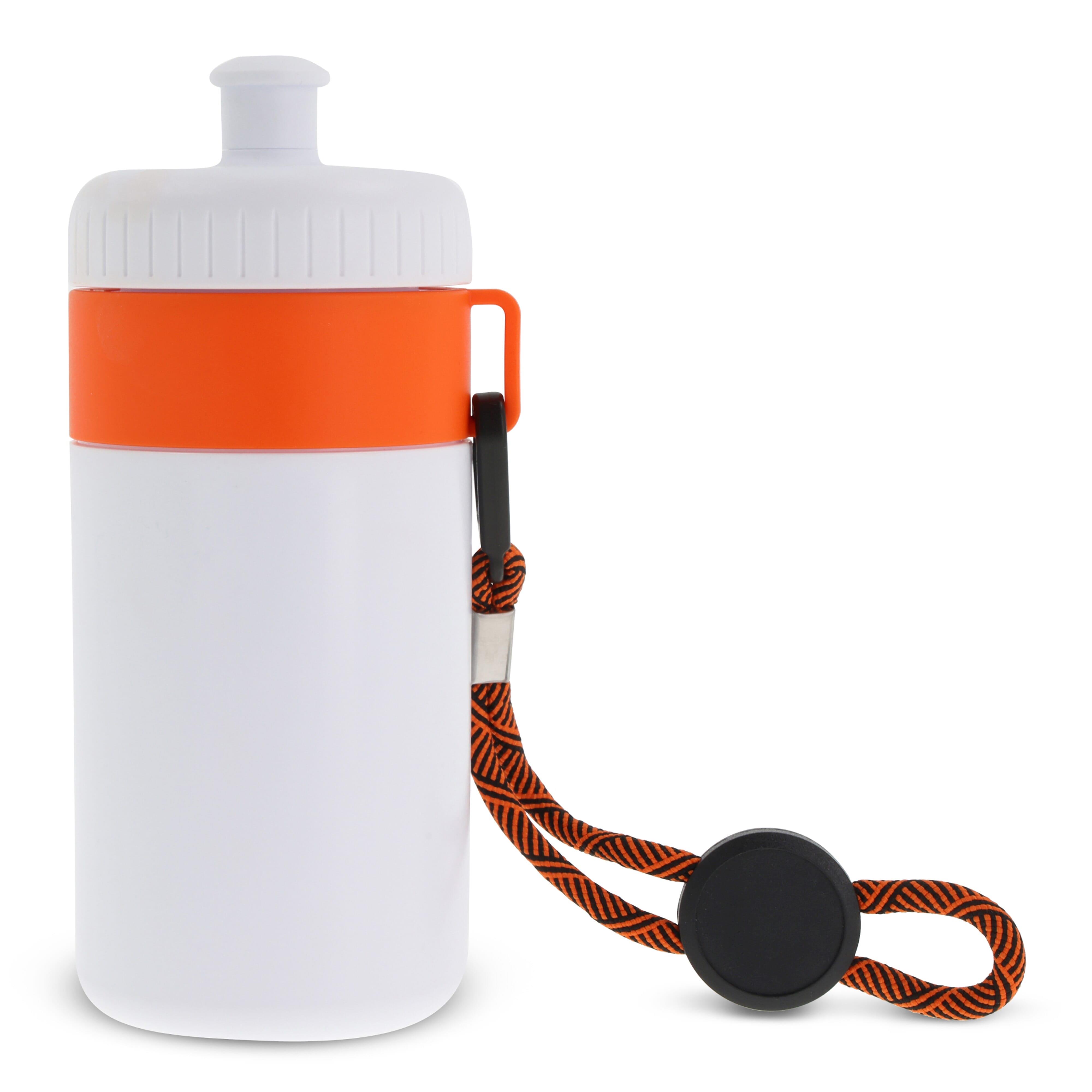 Weiss / Orange