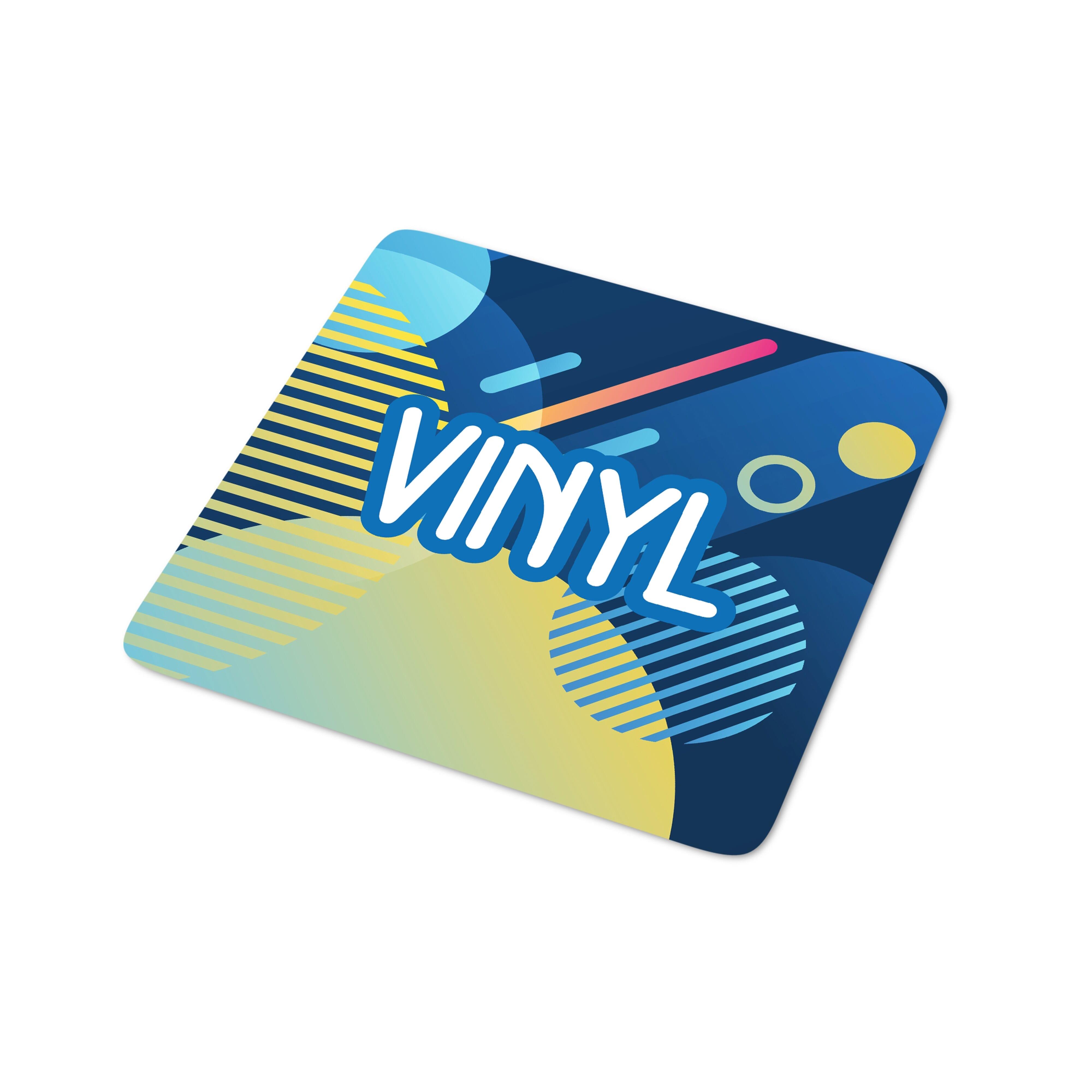 Vinyl Sticker Quadrat 20x20mm