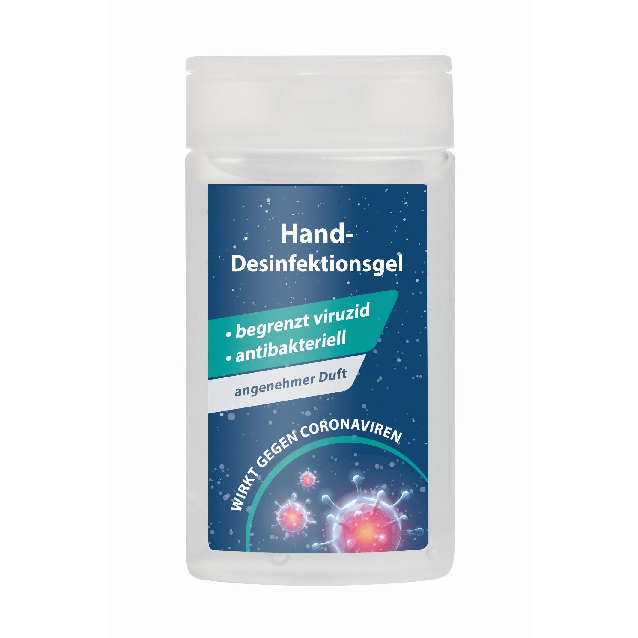 Hand-Desinfektionsgel in 50 ml Flasche