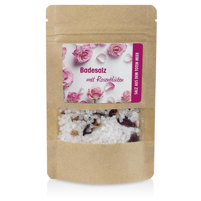 Badesalz PUR, 30 g in ZIP-Tasche mit 4c Etikett