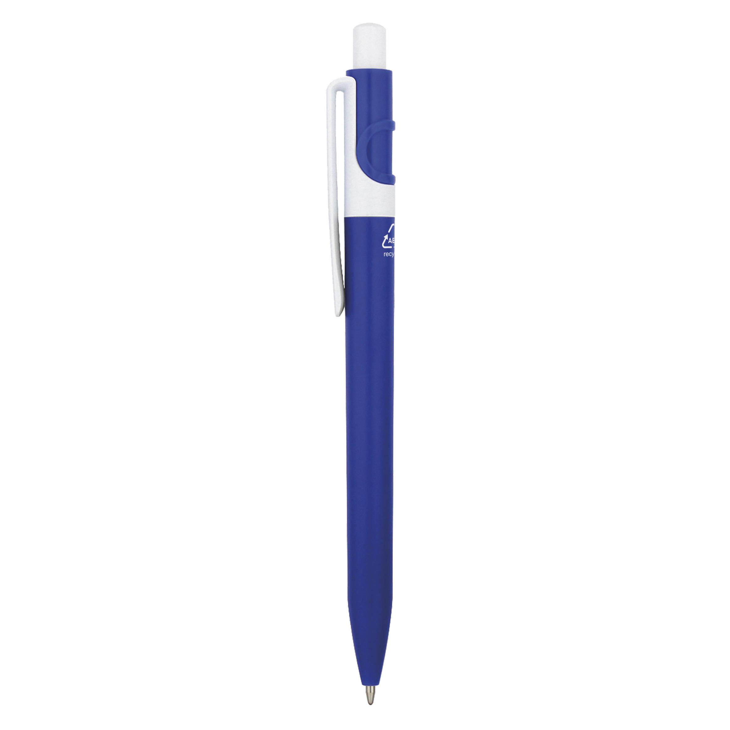 ´TOKIO´ Druckkugelschreiber blau/weiß