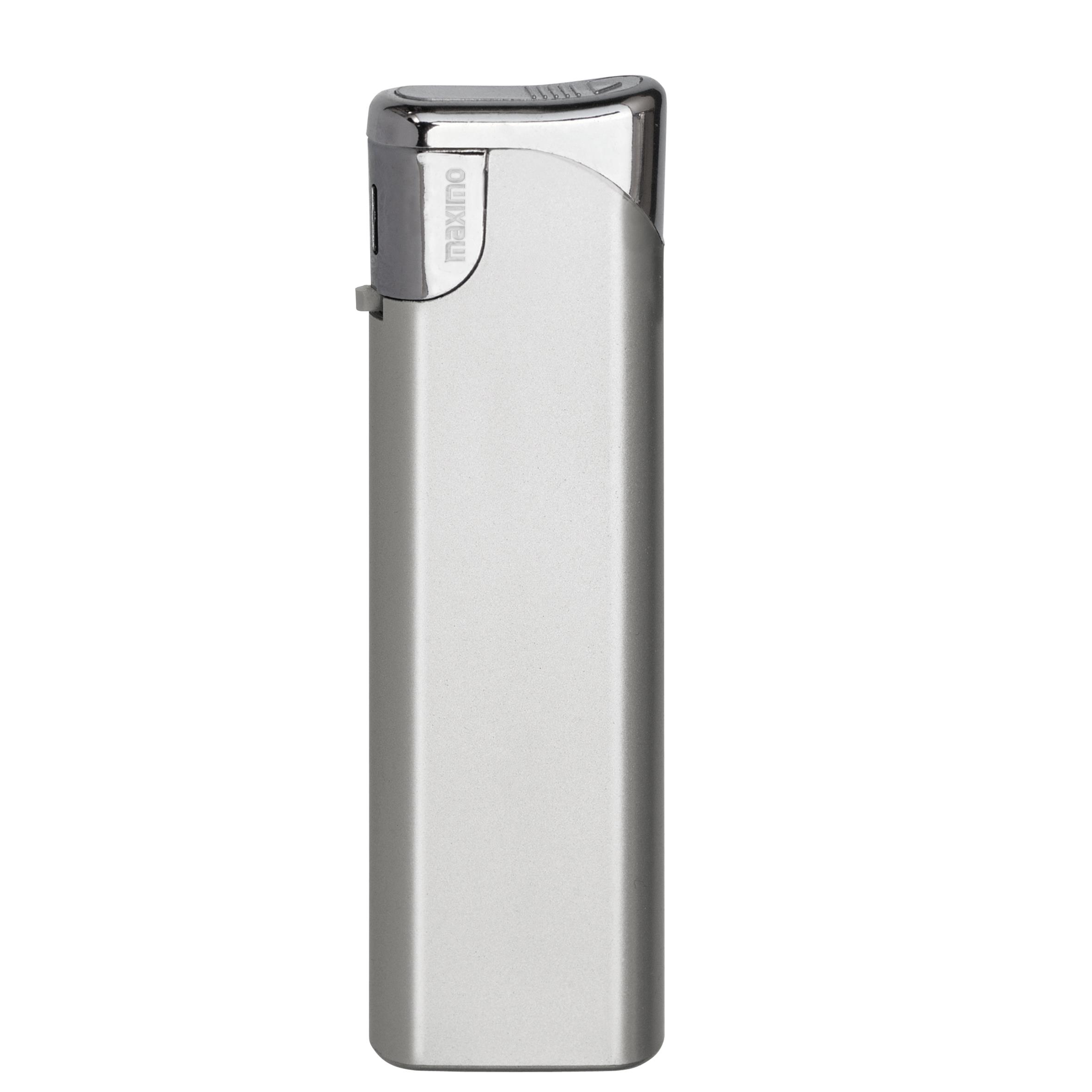 MAXIMO Feuerzeug ´Slim Line´ silber