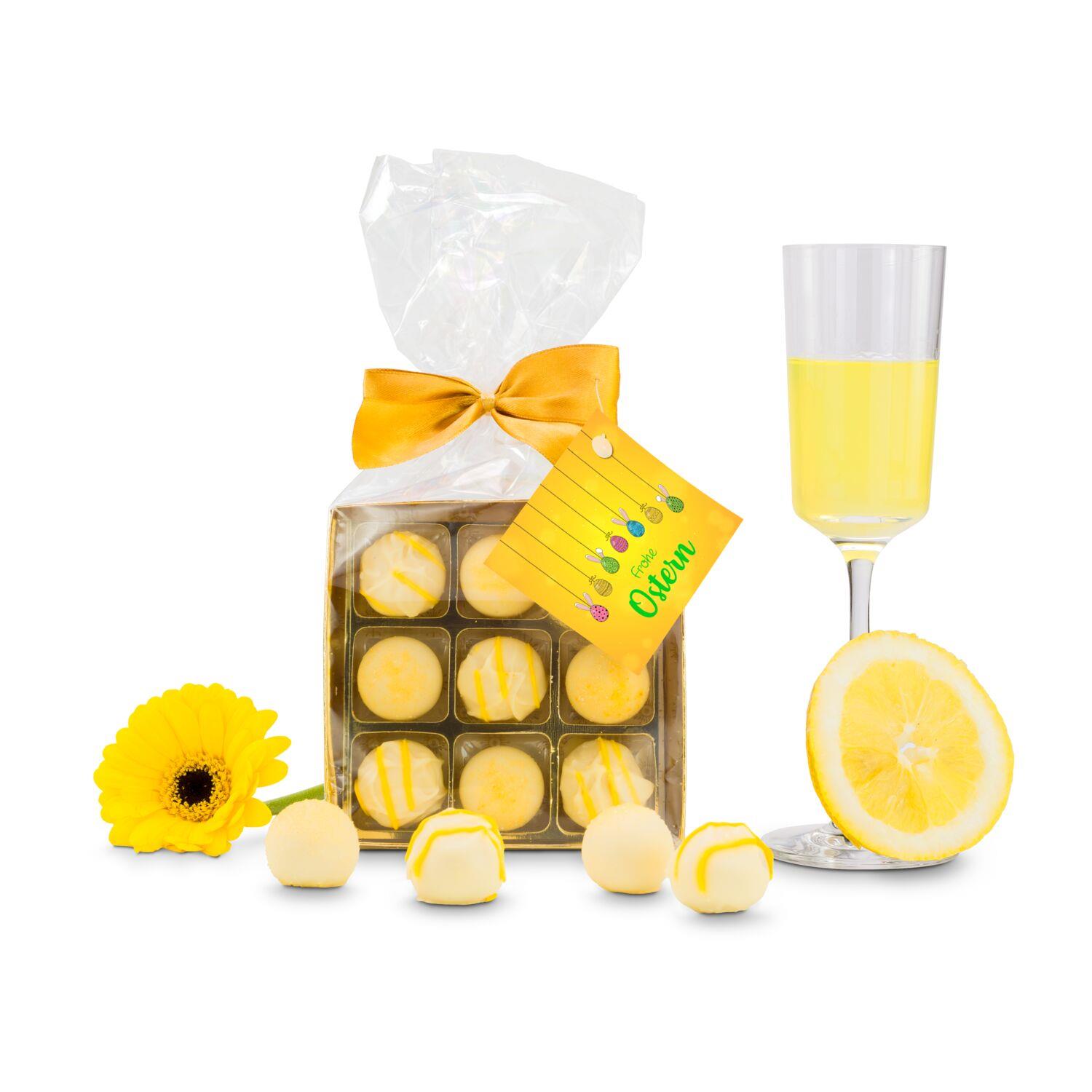 Geschenkset / Präsenteset: Limoncello Oster-Pralinen