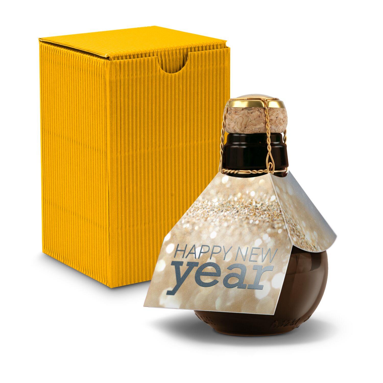 Origineller Sekt Happy New Year - im Geschenkkarton, 125 ml