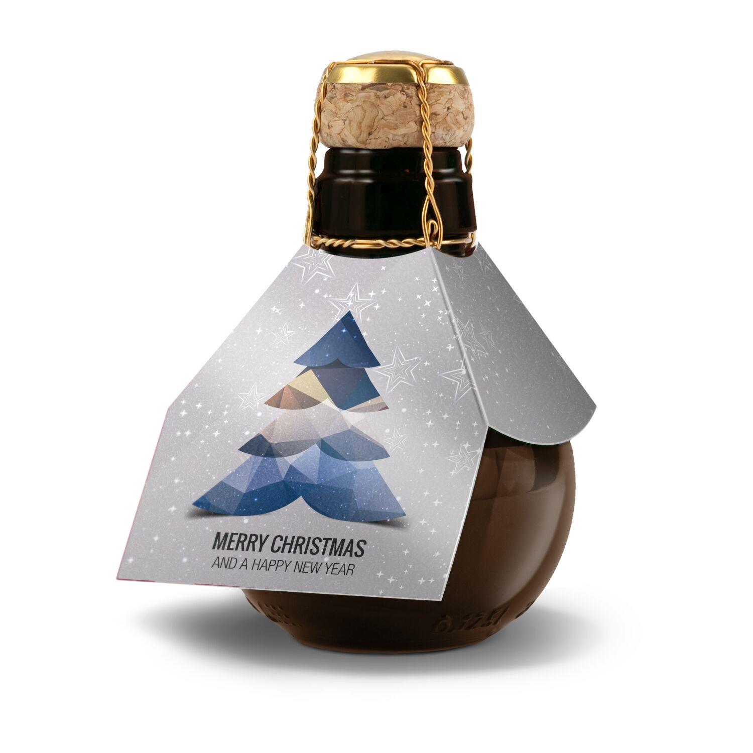 Kleinste Sektflasche der Welt Merry Christmas, 125 ml