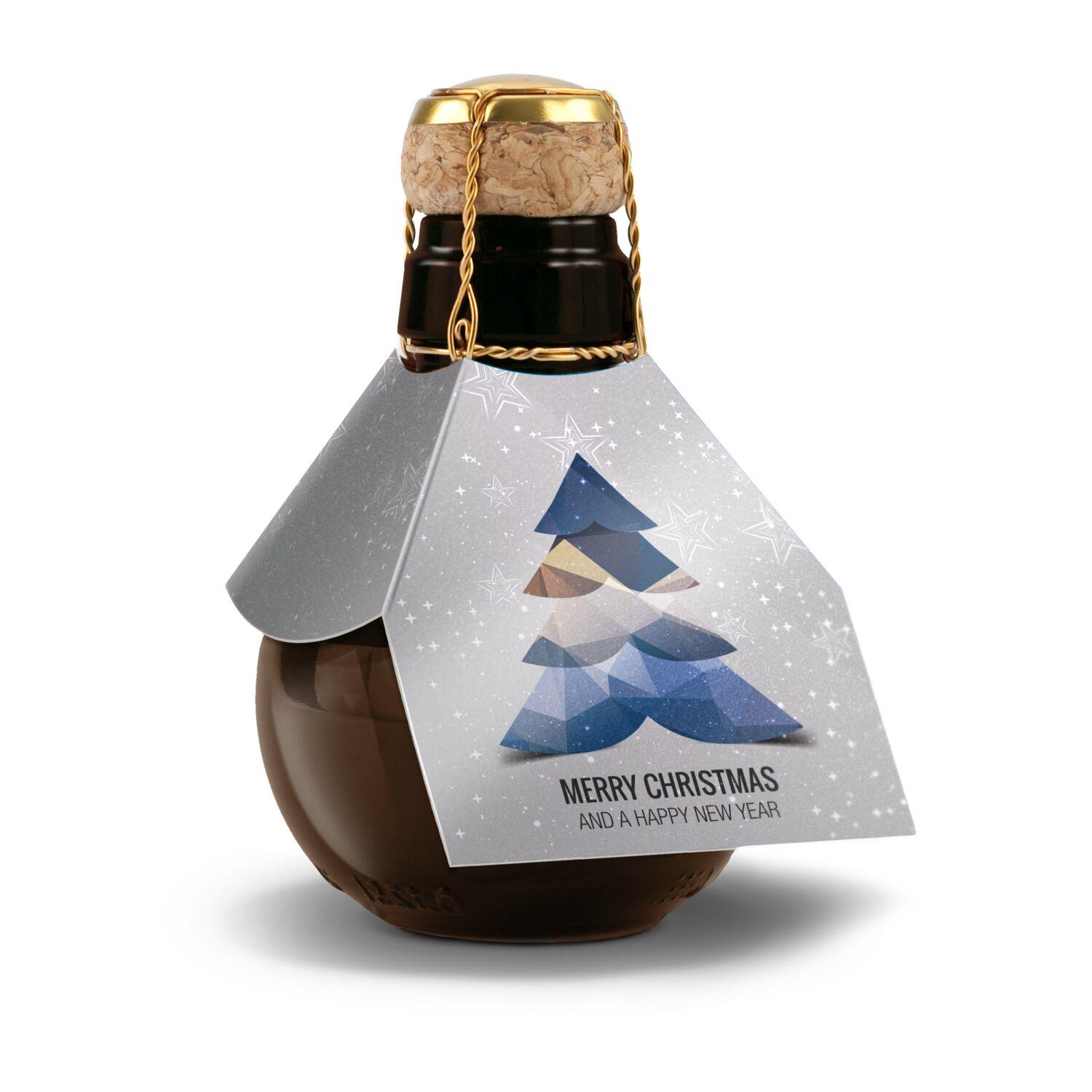 Kleinste Sektflasche der Welt Merry Christmas, 125 ml