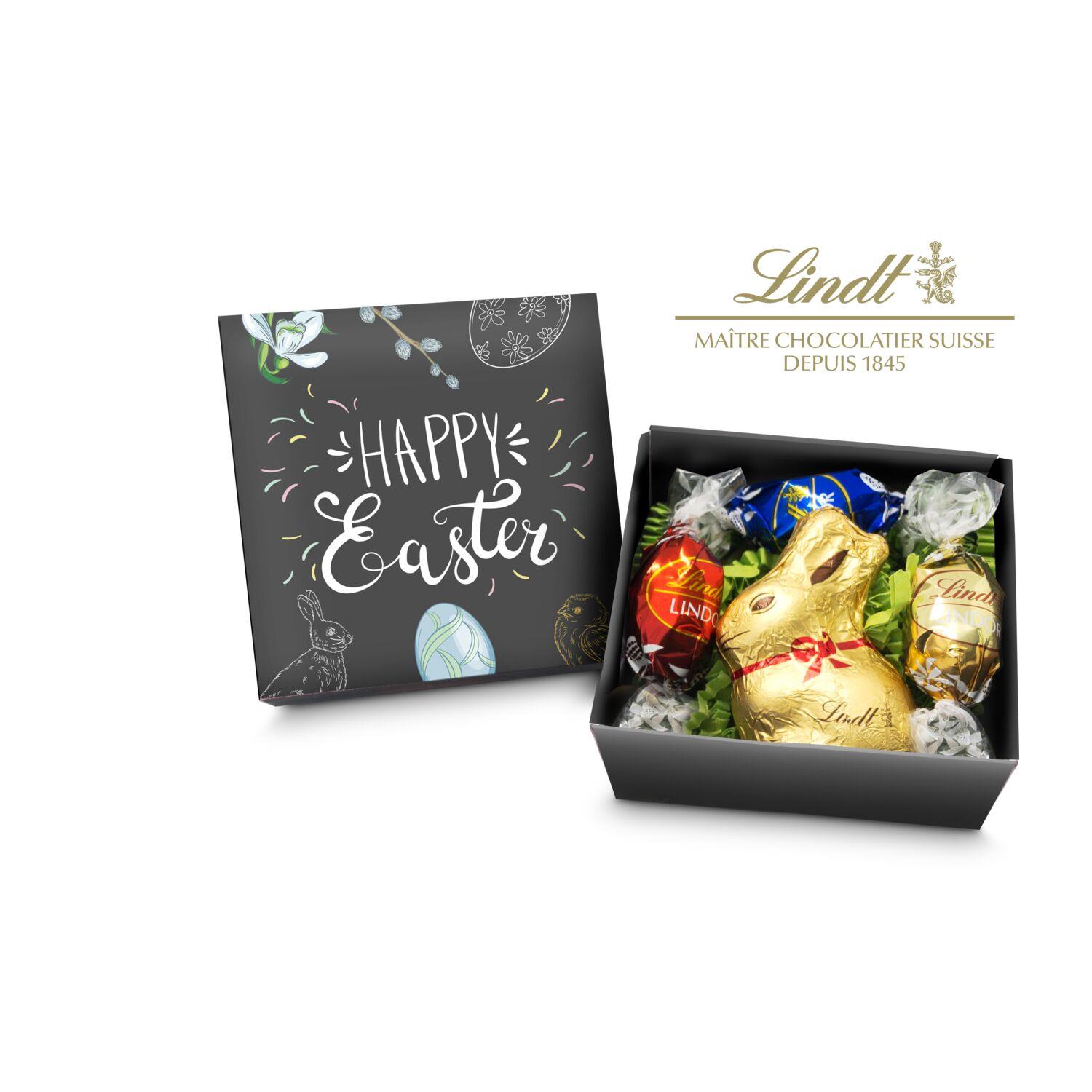 Geschenkartikel / Präsentartikel: Lindt Osternest, auch in individueller Kartonage