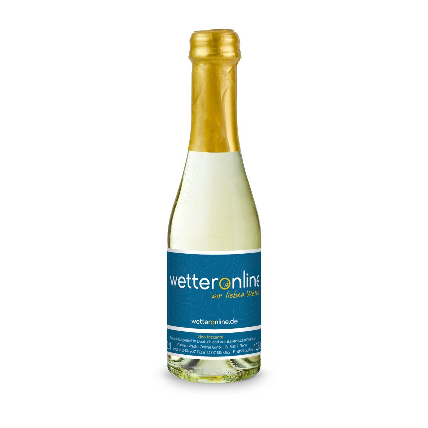 Promo Secco Piccolo - Flasche klar - Kapsel gold, 0,2 l