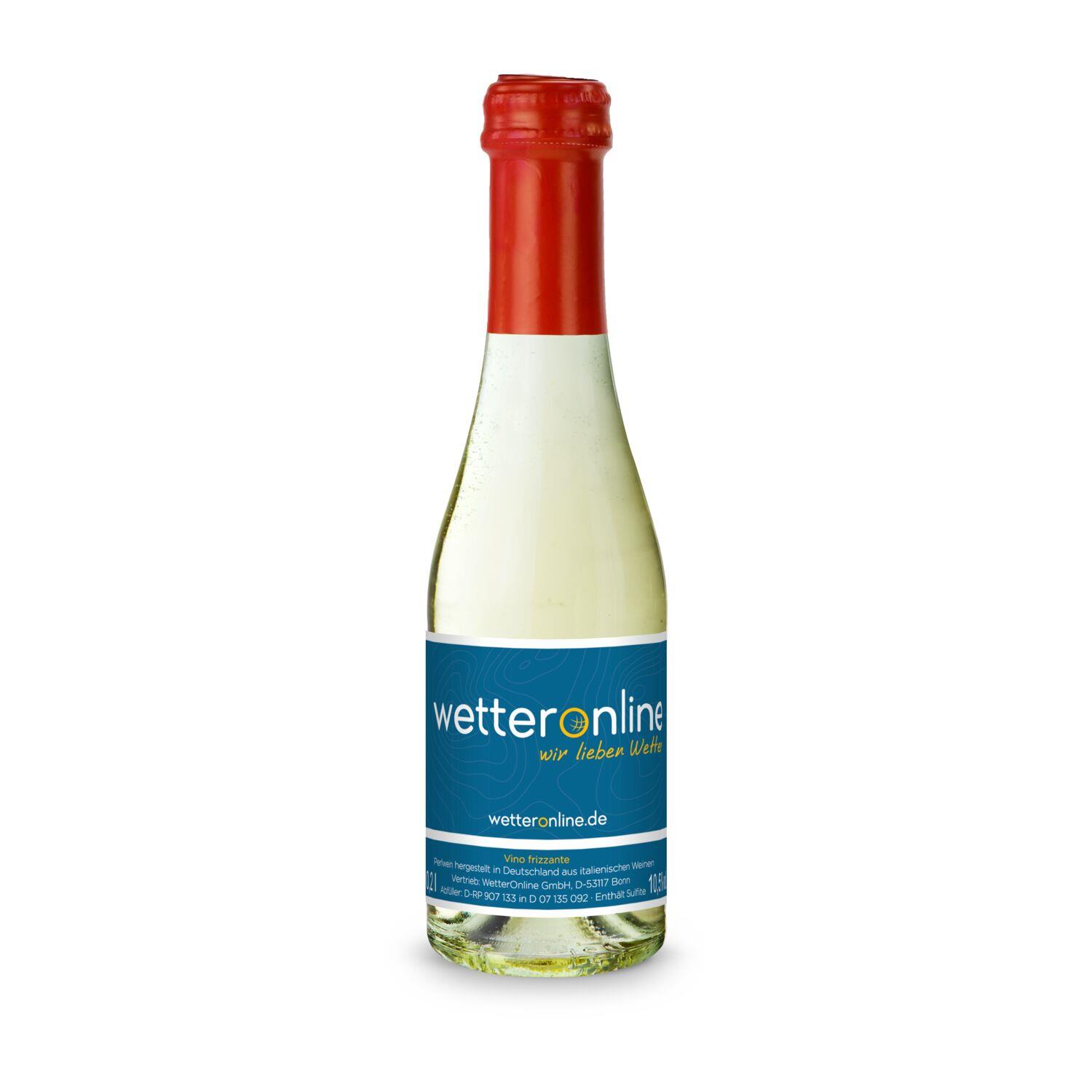 Promo Secco Piccolo - Flasche klar - Kapsel rot, 0,2 l