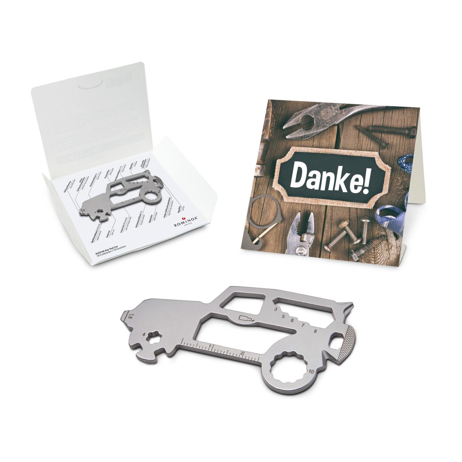 ROMINOX® [KEY] Tool SUV (19 Funktionen) Danke