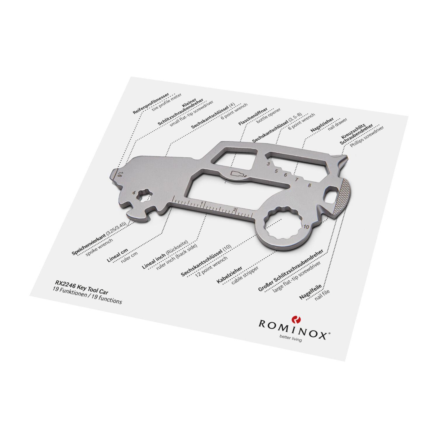 ROMINOX® [KEY] Tool SUV (19 Funktionen) Danke