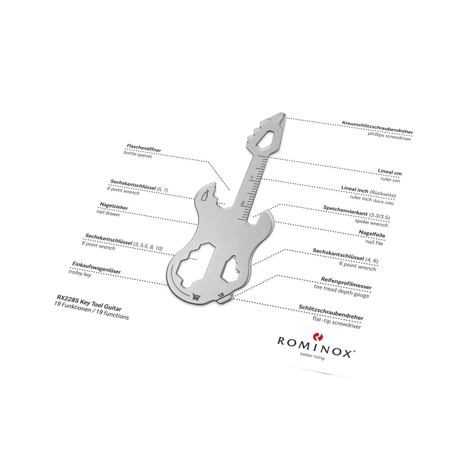 ROMINOX® [KEY] Tool Guitar (19 Funktionen) Große Helden
