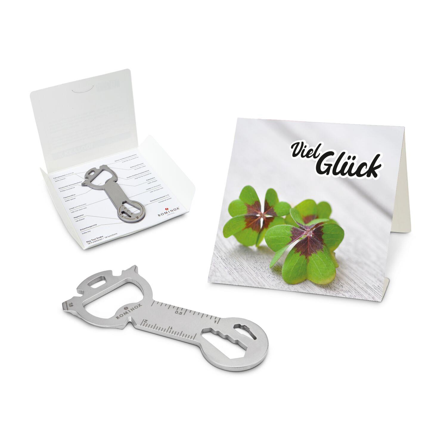 ROMINOX® [KEY] Tool Snake (19 Funktionen) Viel Glück