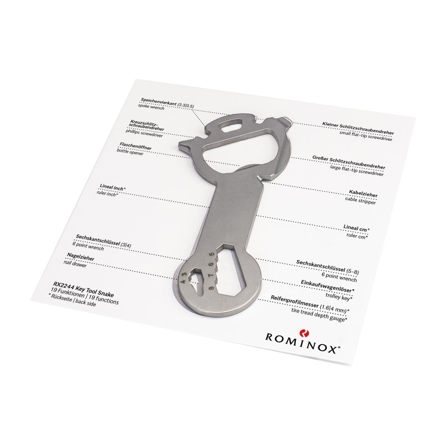 ROMINOX® [KEY] Tool Snake (19 Funktionen) Viel Glück