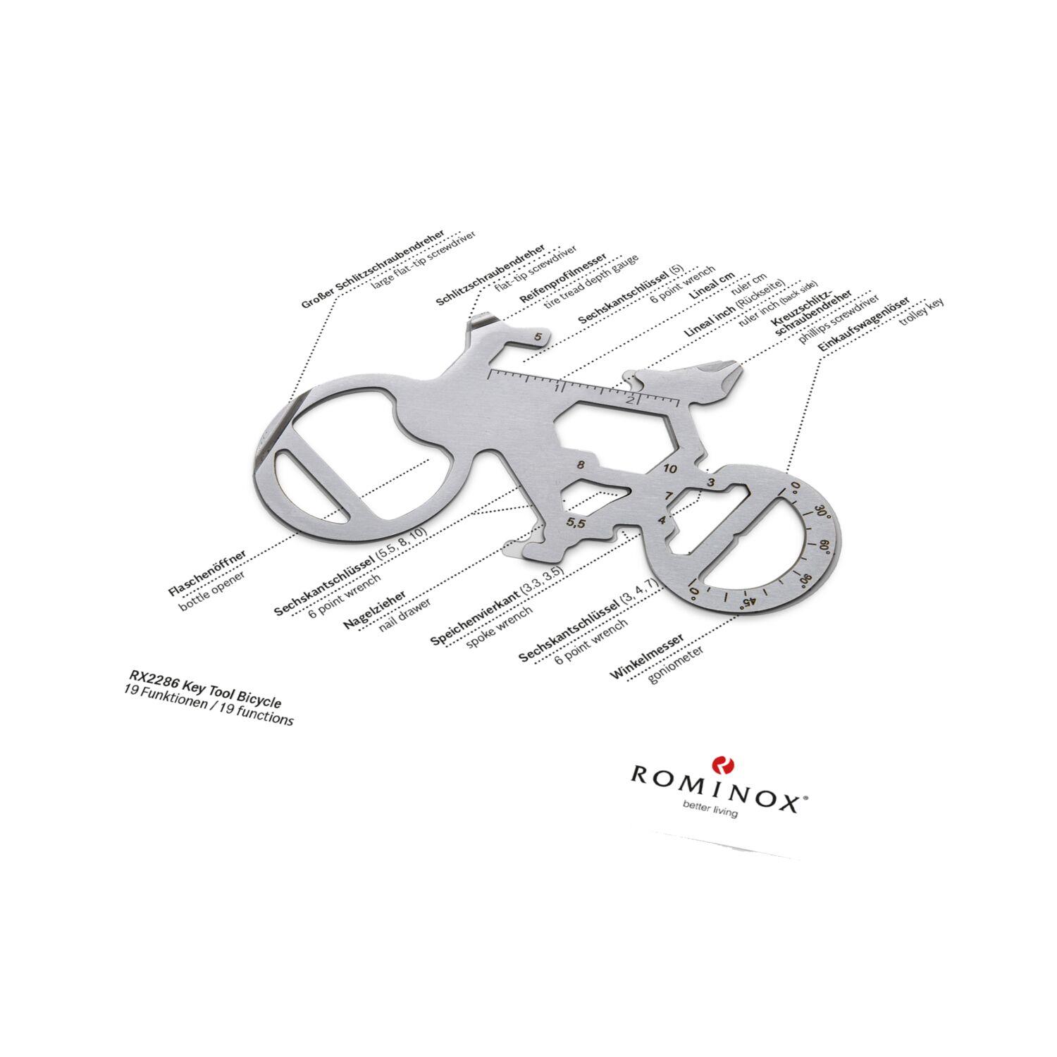 ROMINOX® [KEY] Tool // Bicycle - 19 Funktionen