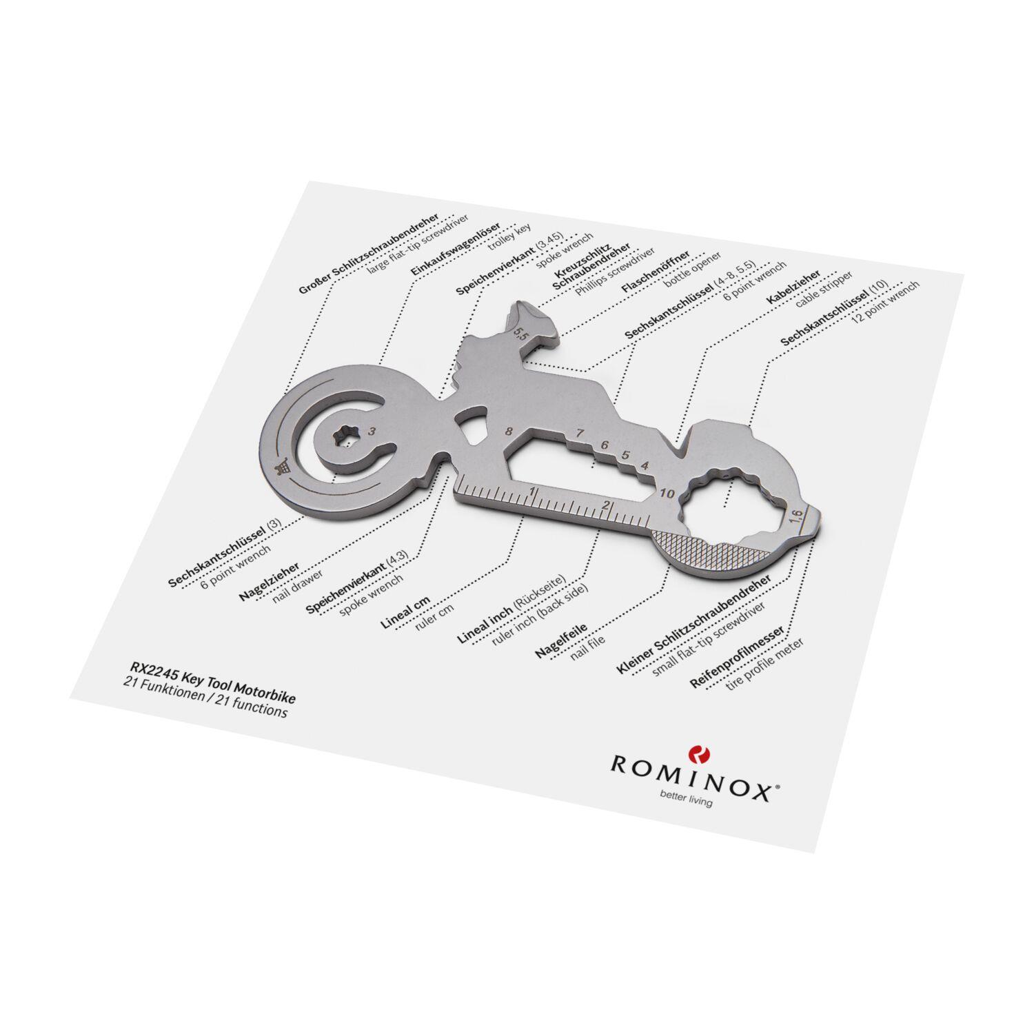 ROMINOX® [KEY] Tool Motorbike (21 Funktionen) Frohe Ostern