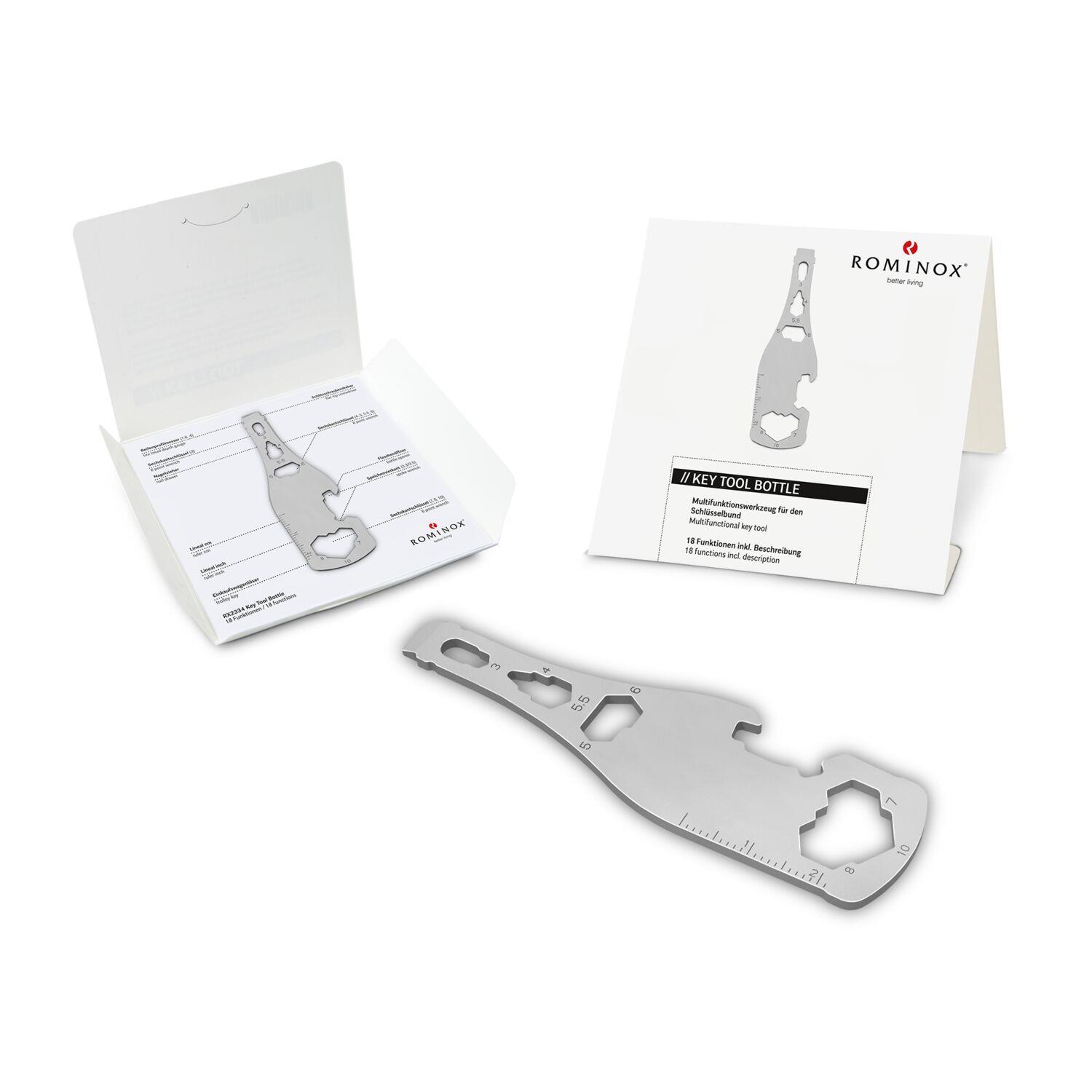 ROMINOX® [KEY] Tool // Bottle - 18 Funktionen