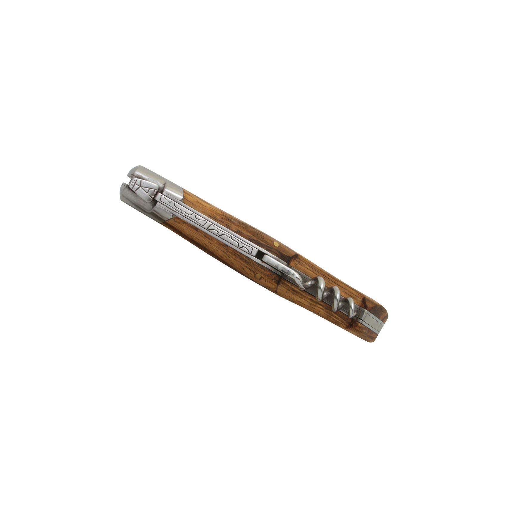 Taschenmesser  Tradition , 12cm, Korkenzieher, Zebranoholz, (etui)