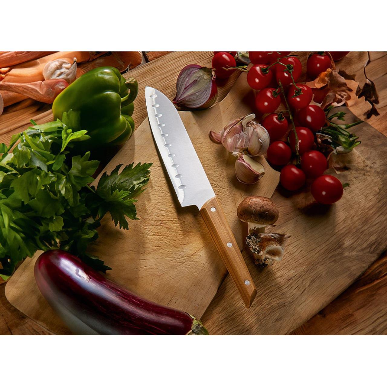 Santoku Messer  Alta , Bambus