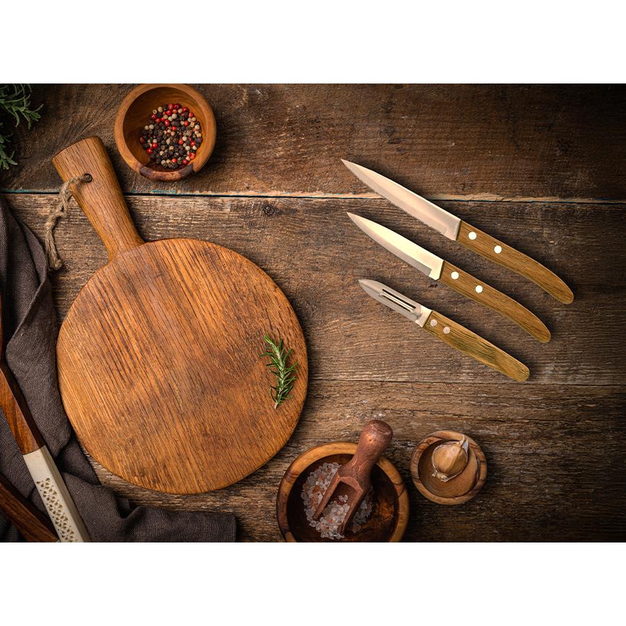 Set mit 3 Küchenmessern  Napoli