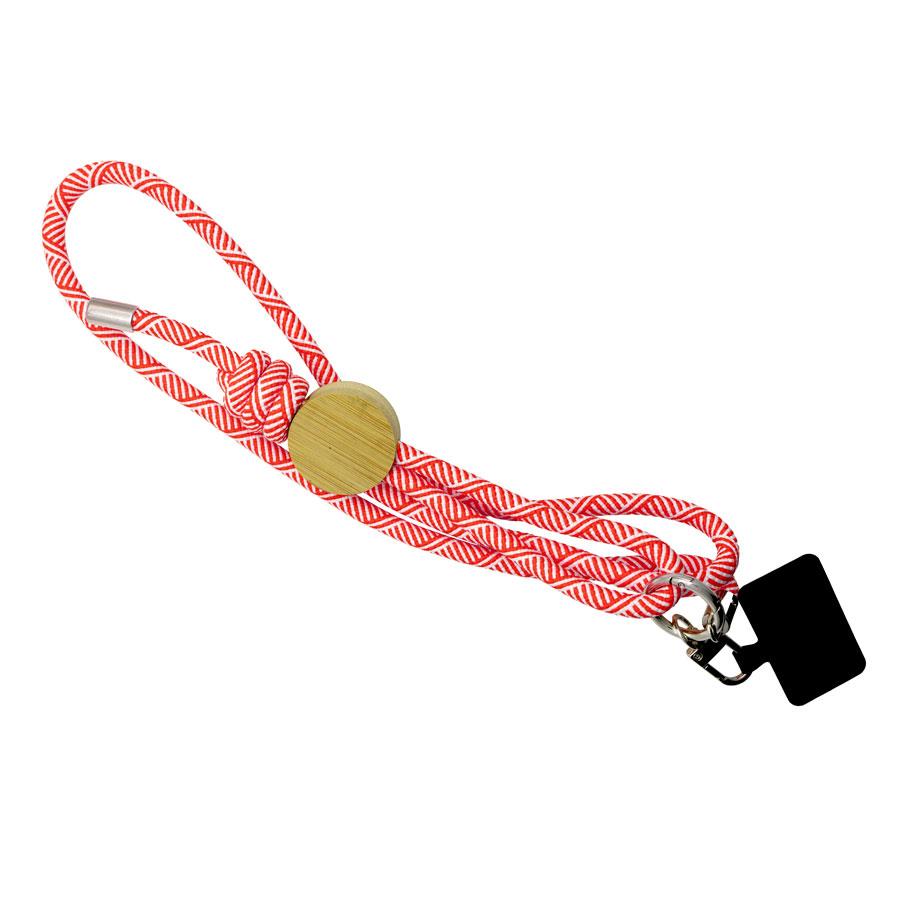 Smartphone-Lanyard  Madrid , rot RPET