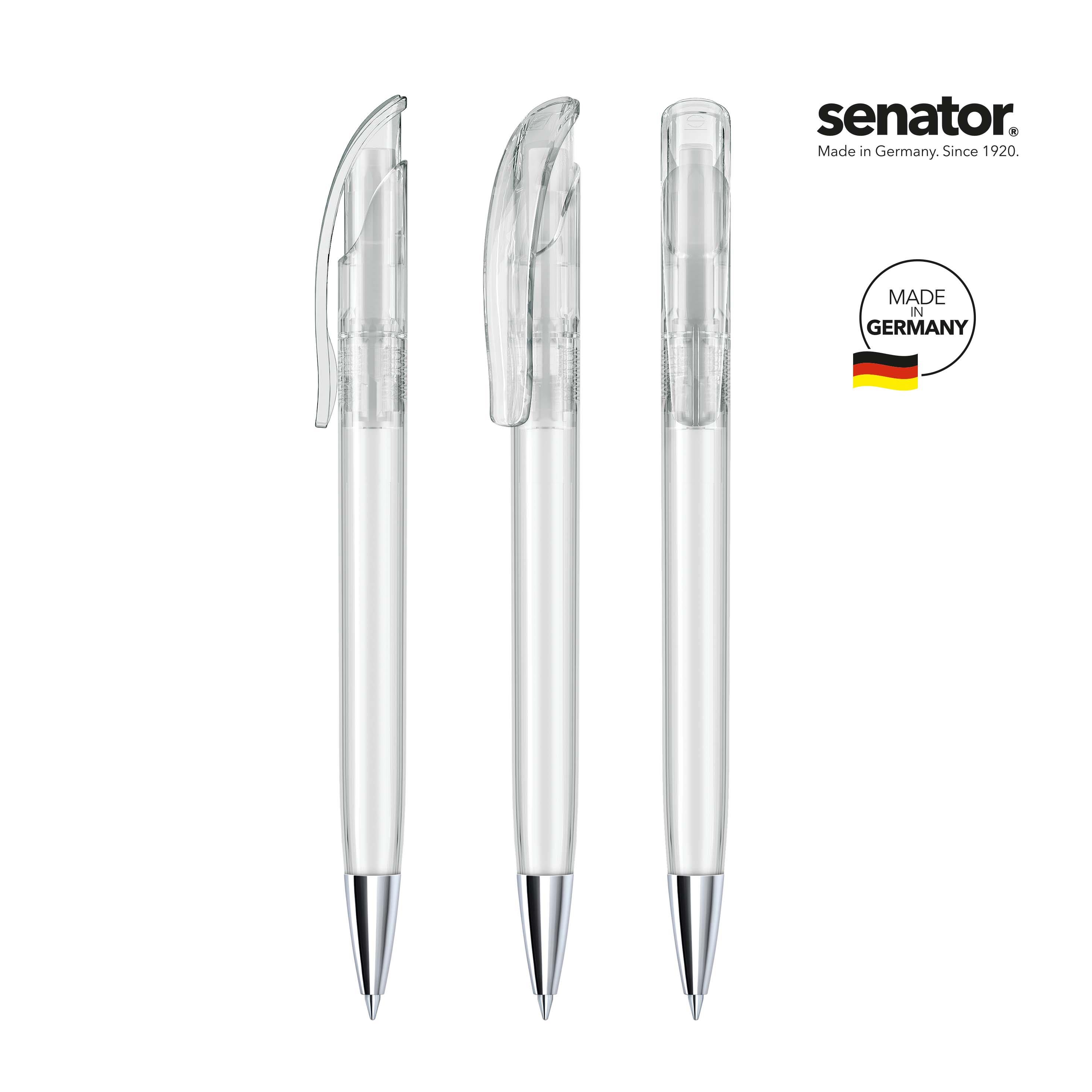 senator Challenger Clear MT  Druckkugelschreiber