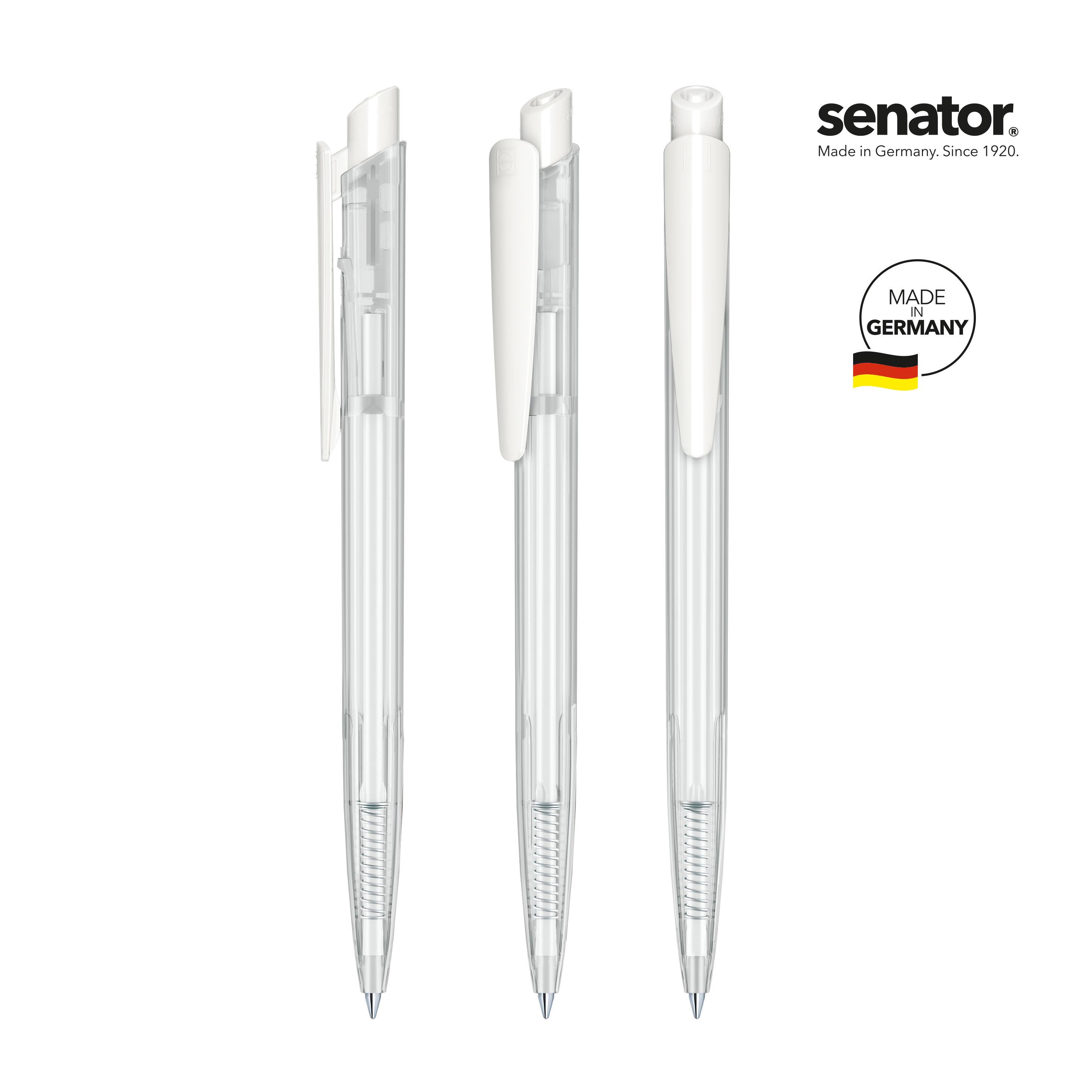 senator Dart Clear  Druckkugelschreiber
