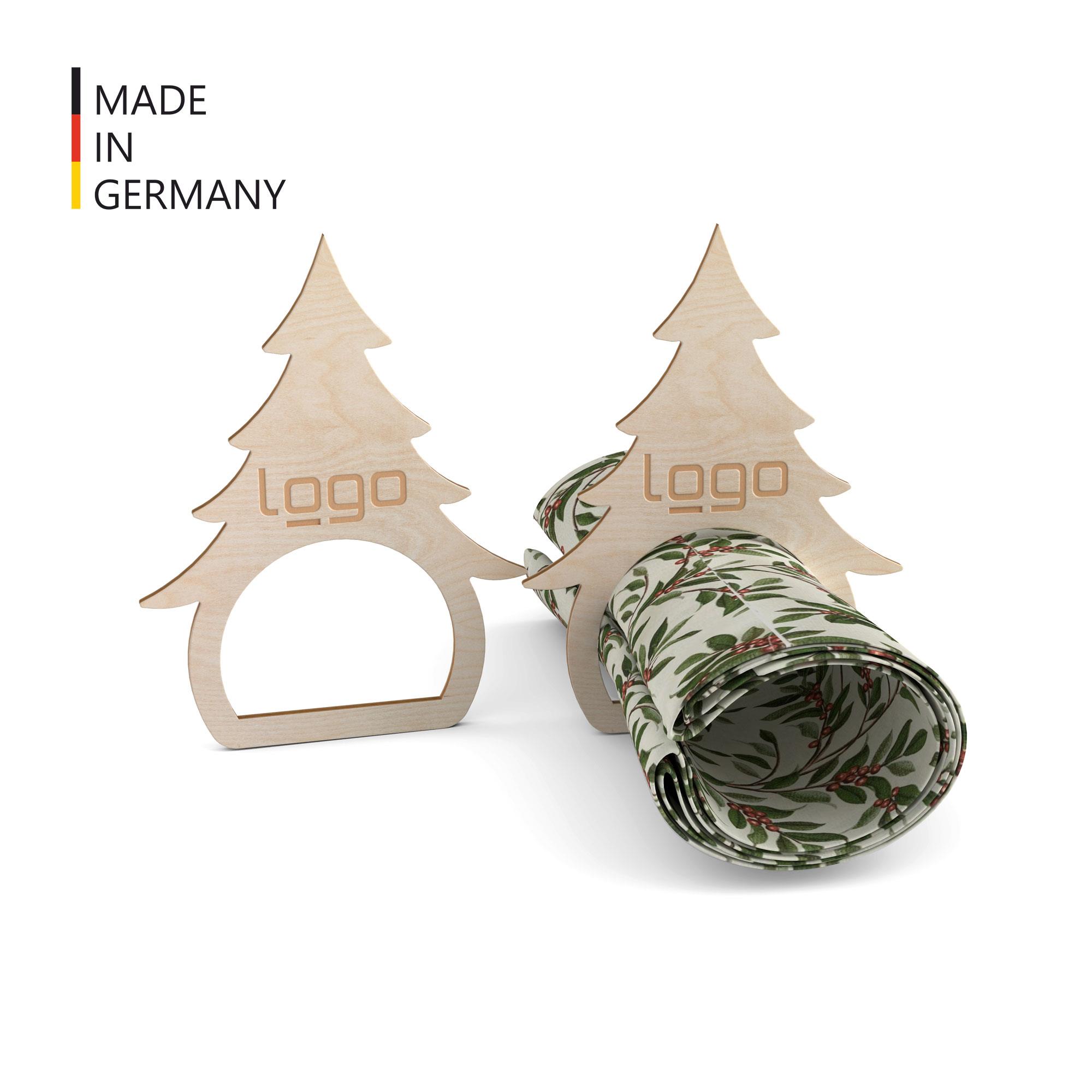 Serviettenring ´Tannenbaum´ 4-er Set (FSC® zertifiziert)