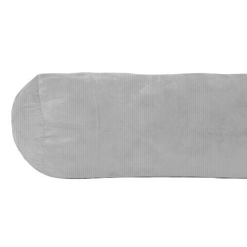 Nackenrolle Suede grau