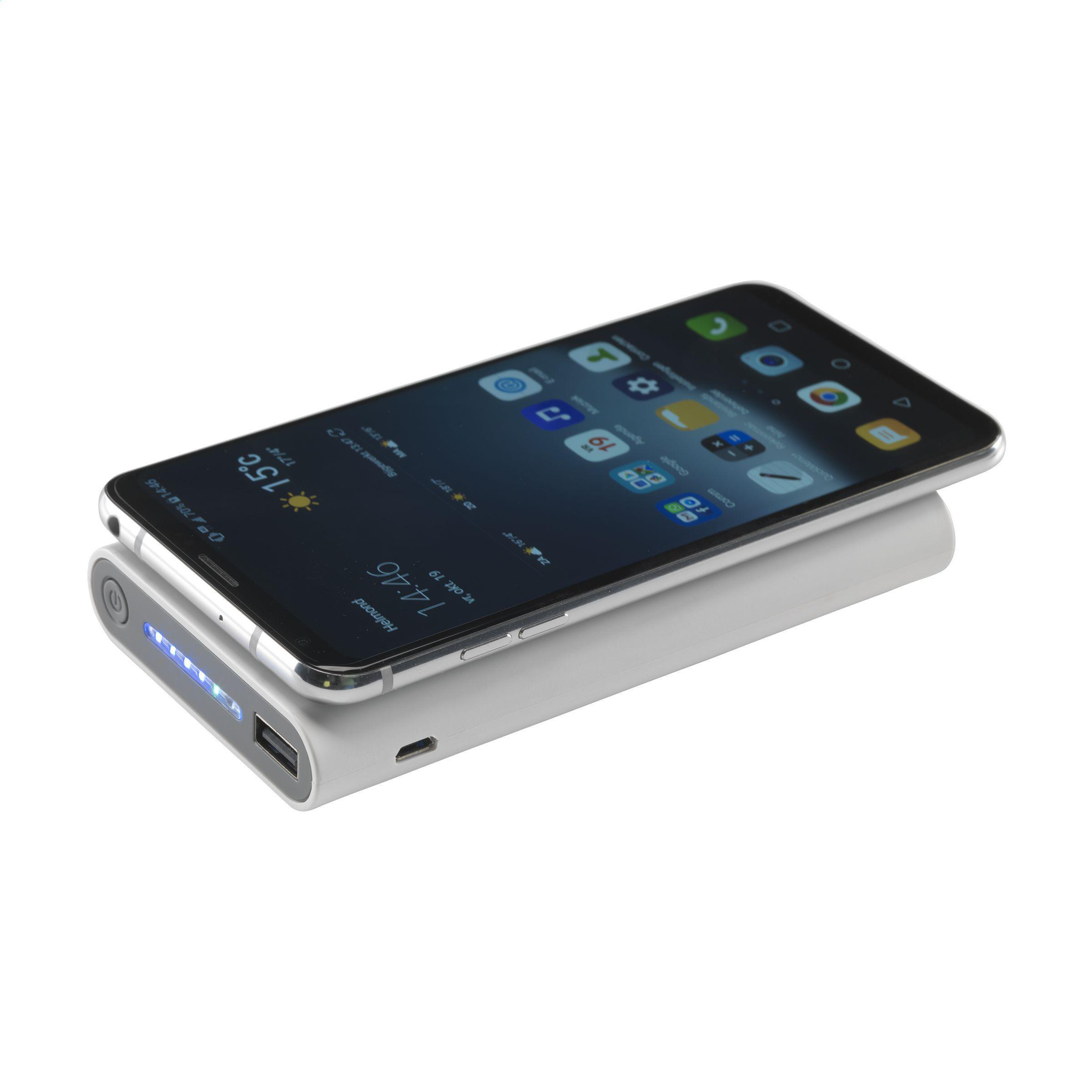 Wireless RCS r-ABS Powerbank 8000 kabelloses Ladegerät