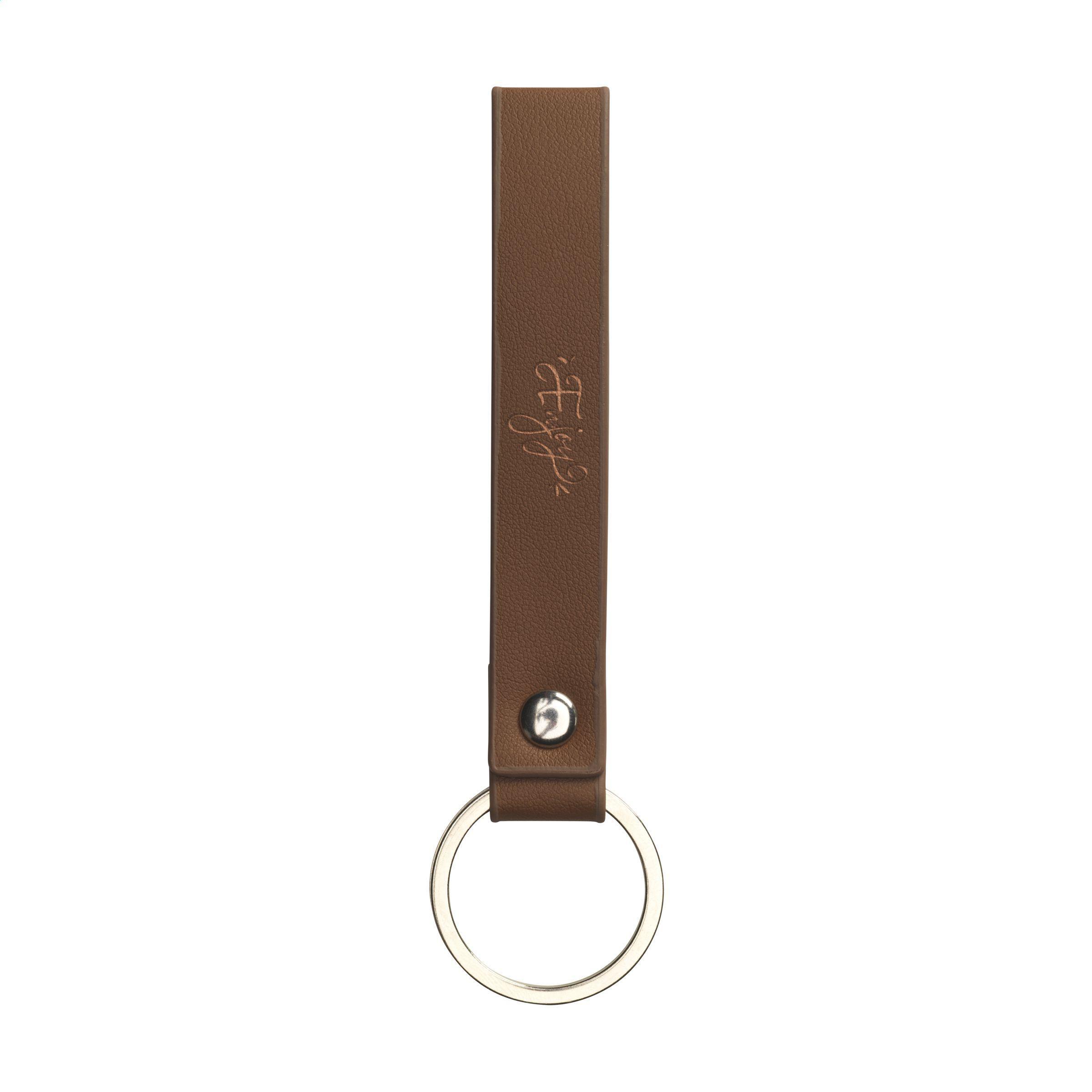Vegan Pineapple Leather Keyring Schlüsselanhänger
