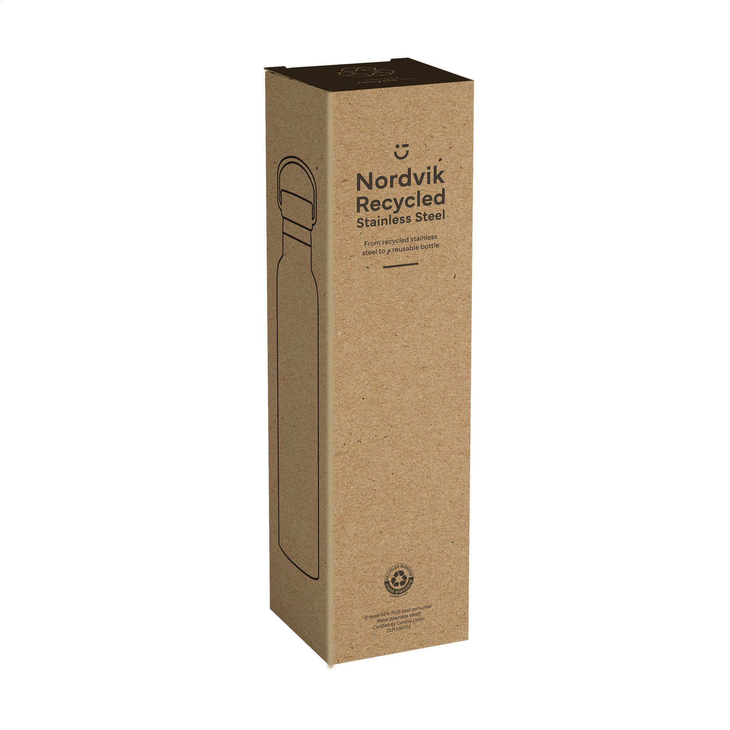 Nordvik RCS Recycled Steel 750 ml Trinkflasche