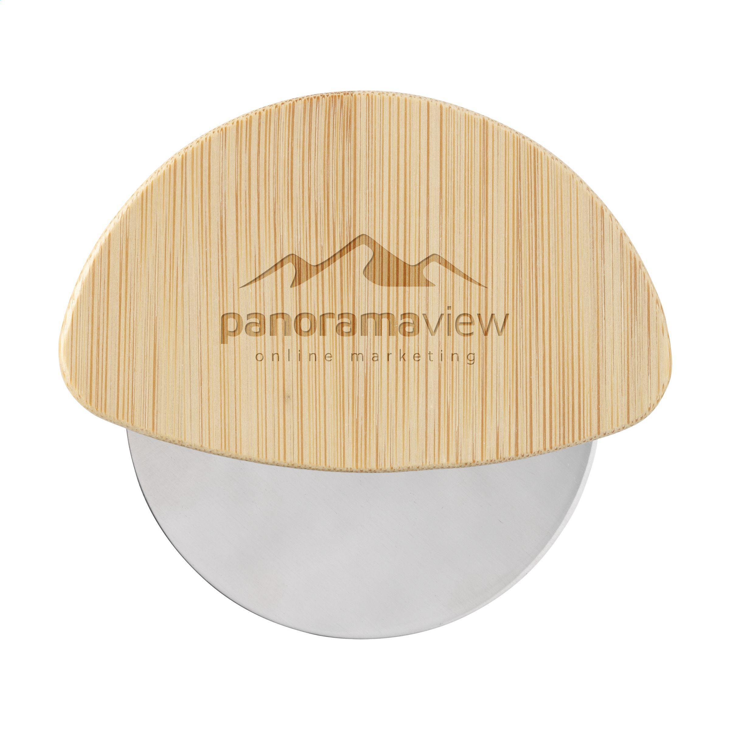 Cortello Bamboo Pizza Cutter Pizzamesser