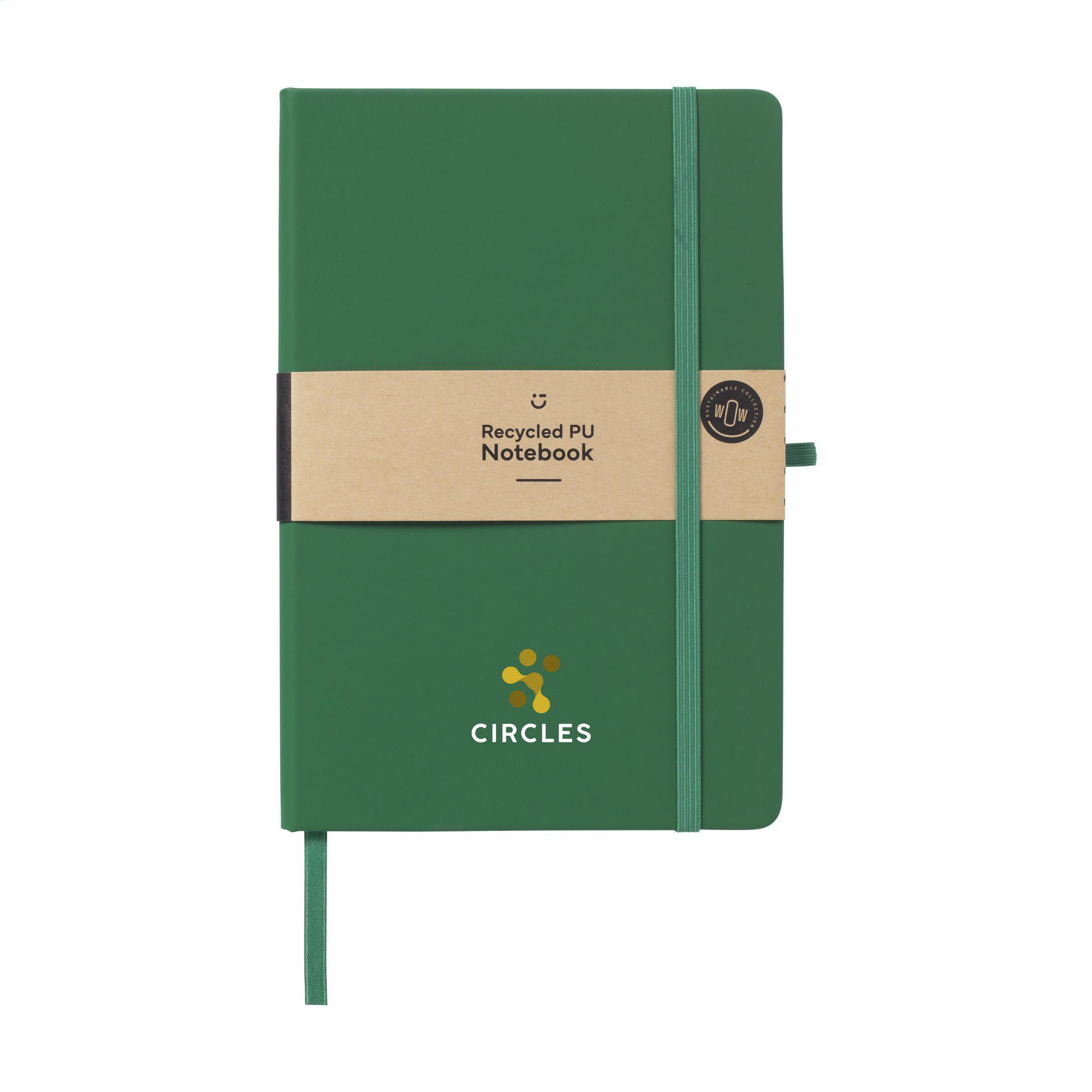 Recycled GRS PU Notebook A5 Notizbuch