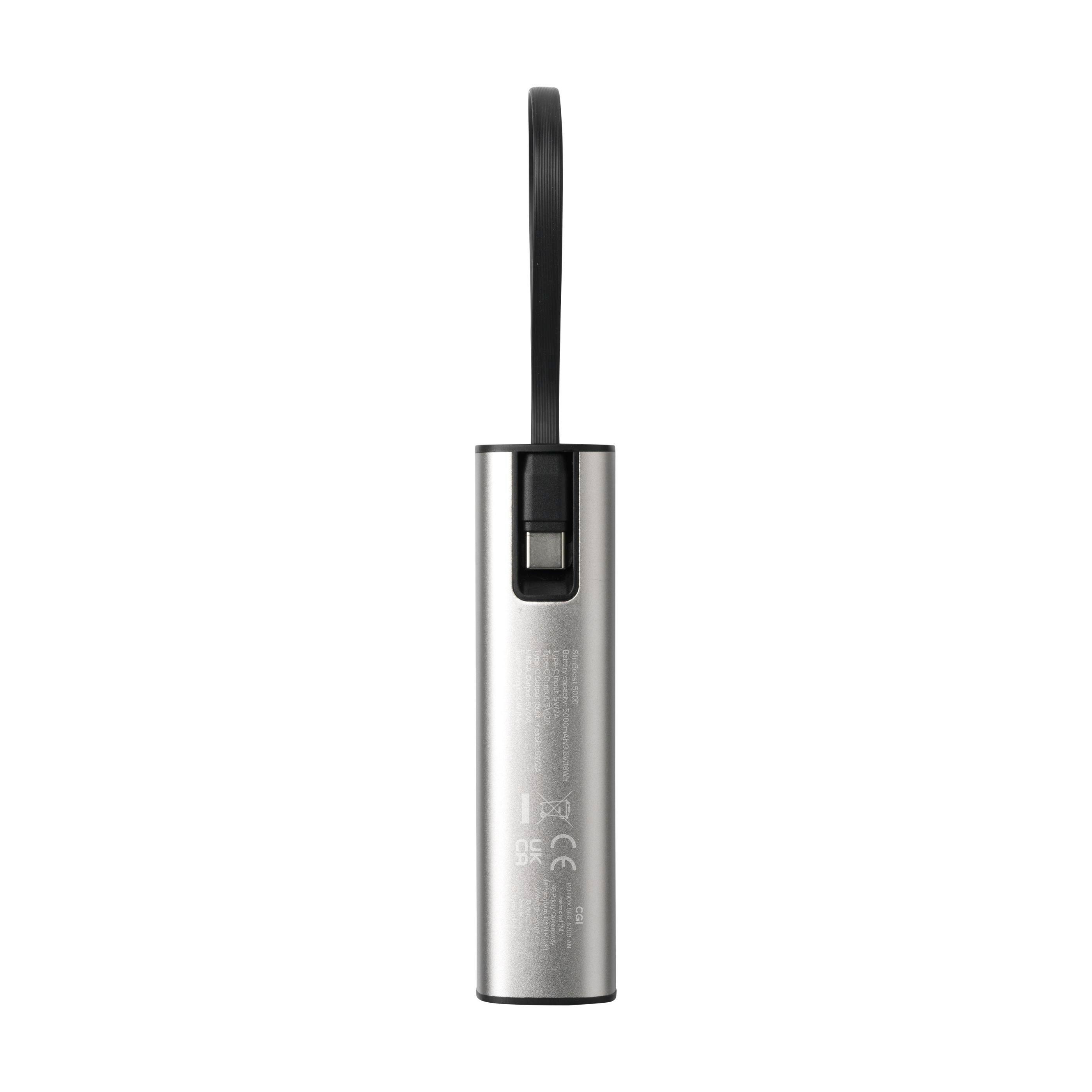 SlimBoost 5000 RCS R-Alu Powerbank Ladegerät