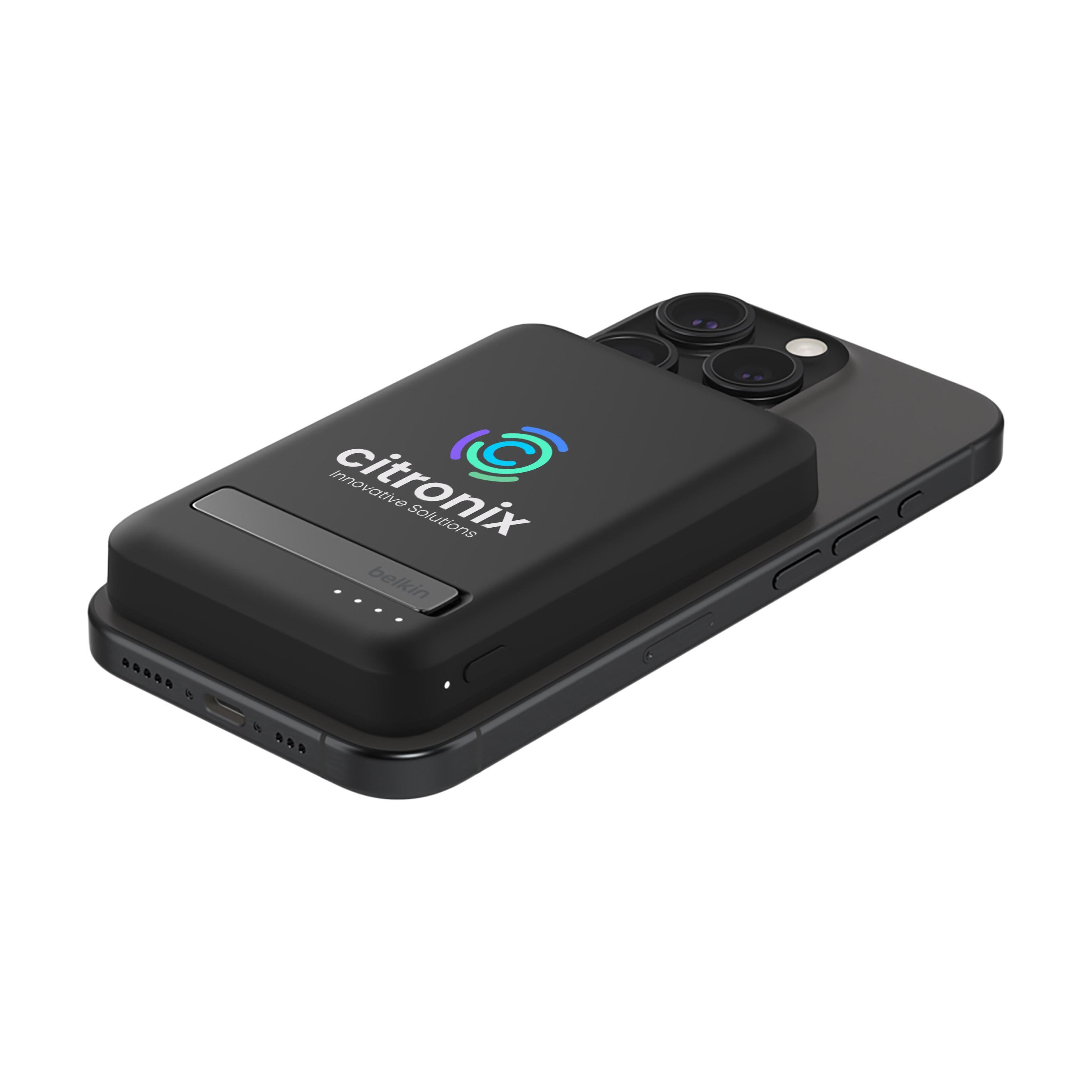 Belkin 5k Qi2 MagSafe PowerBank with Kickstand