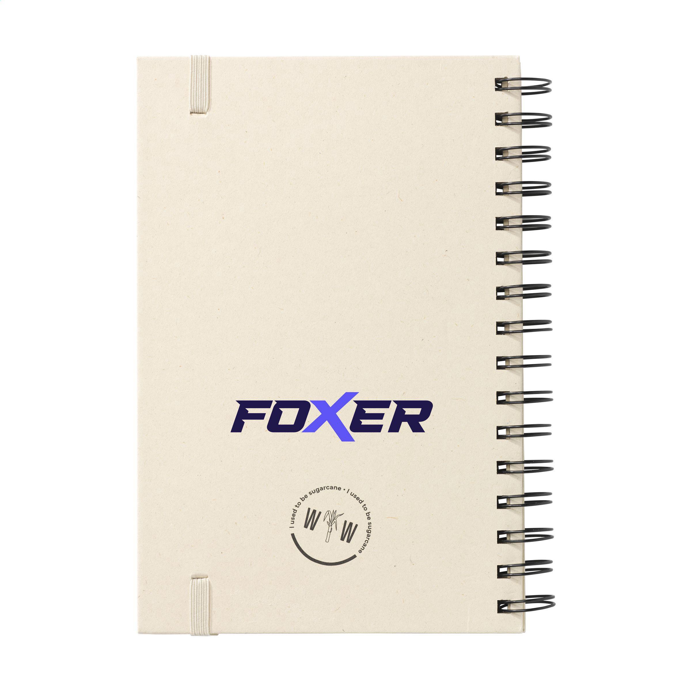 Sugarcane Bagasse Spiral Notebook A5 Notizbuch