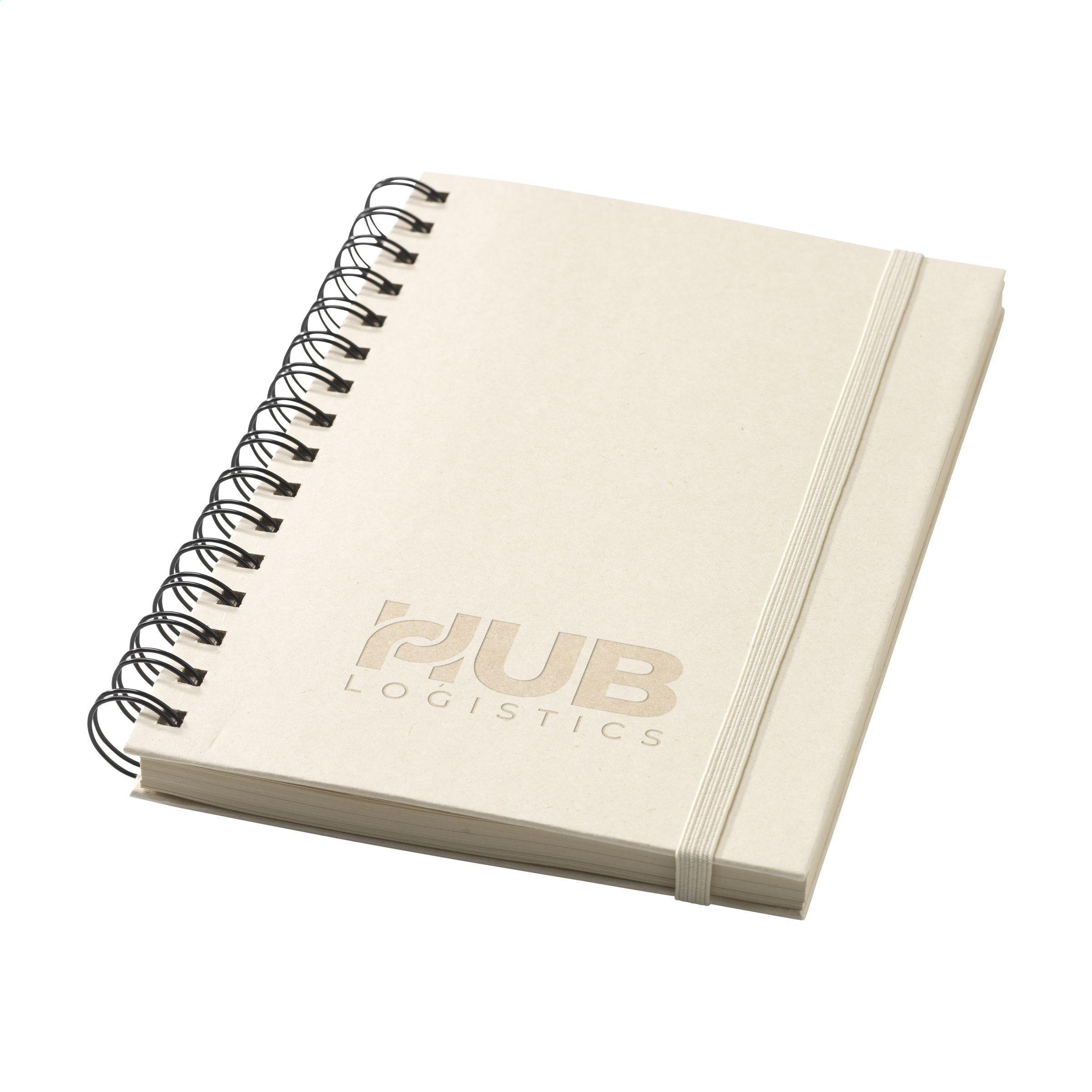 Sugarcane Bagasse Spiral Notebook A5 Notizbuch