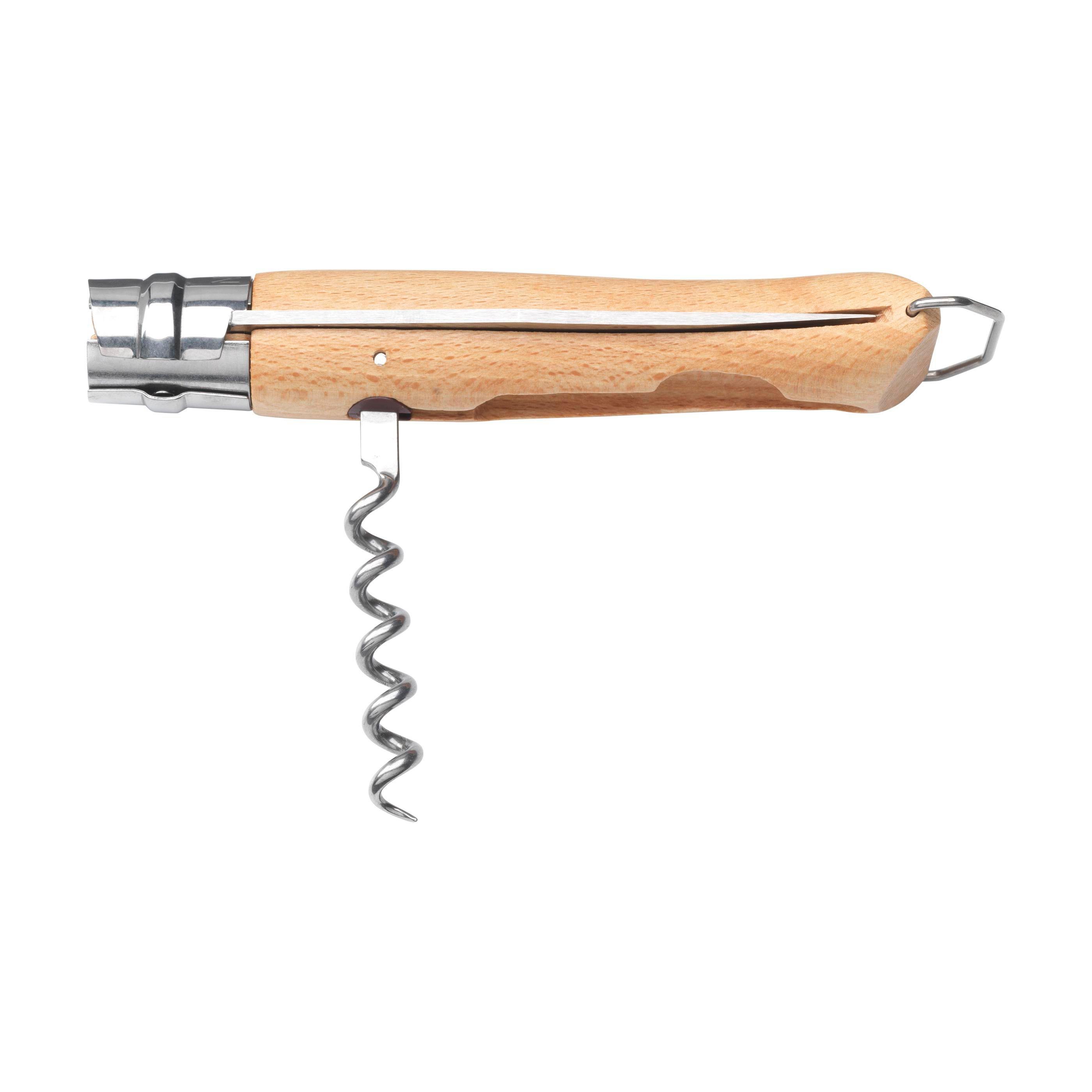 Opinel No 10 Korkenzieher Flaschenöffner im Schuber