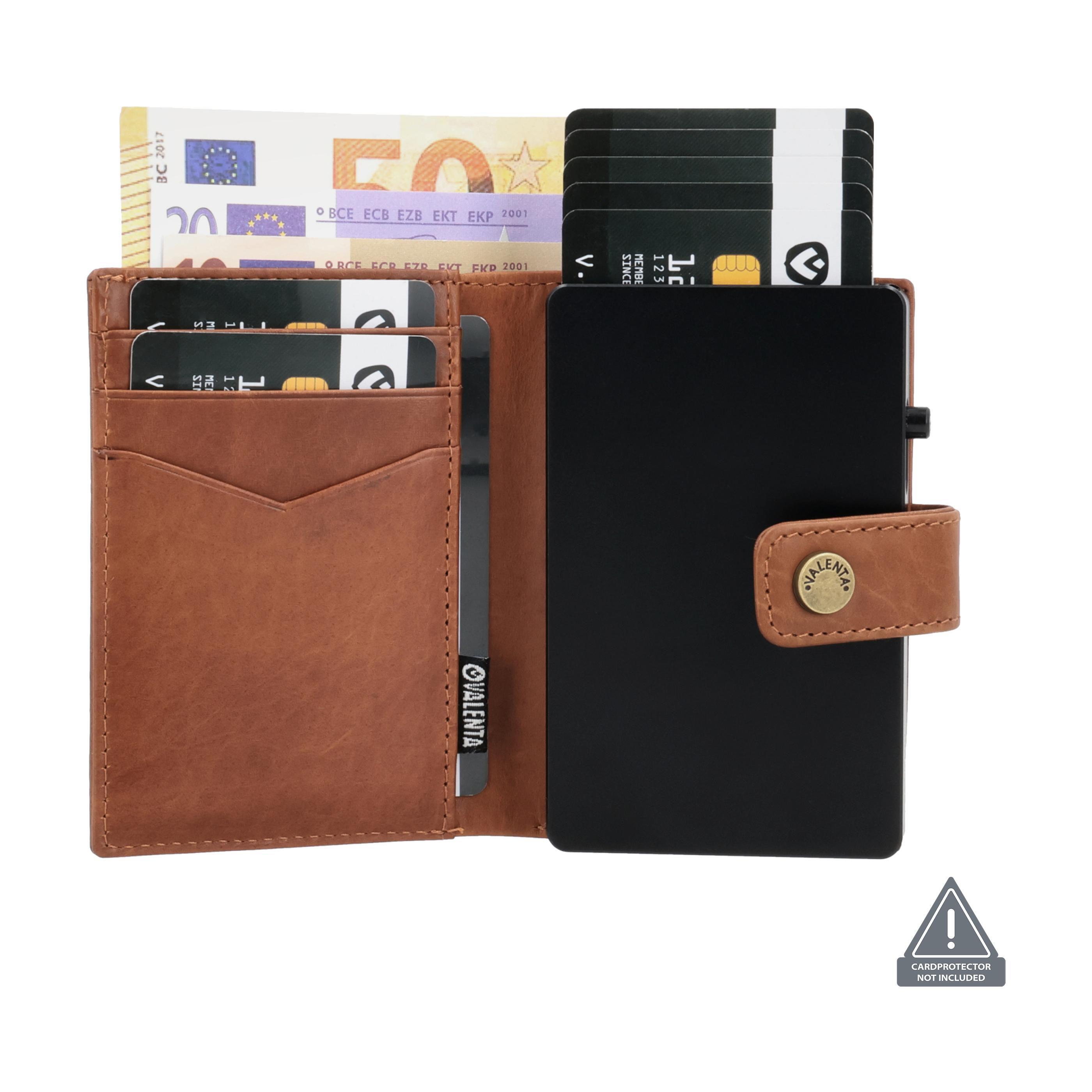 Valenta Card Wallet Leather MagSafe Luxe